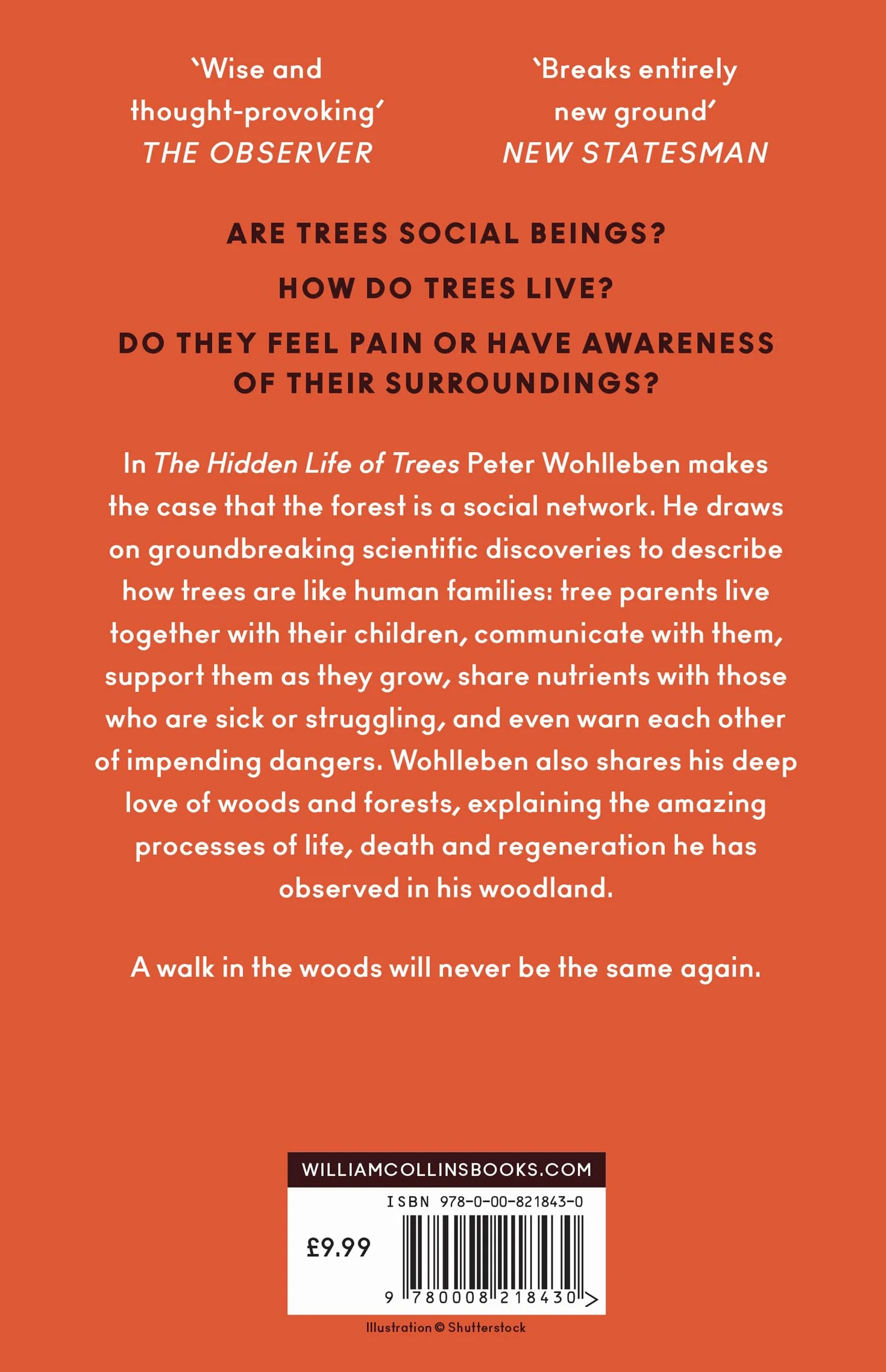 The Hidden Life of Trees: The International Bestseller