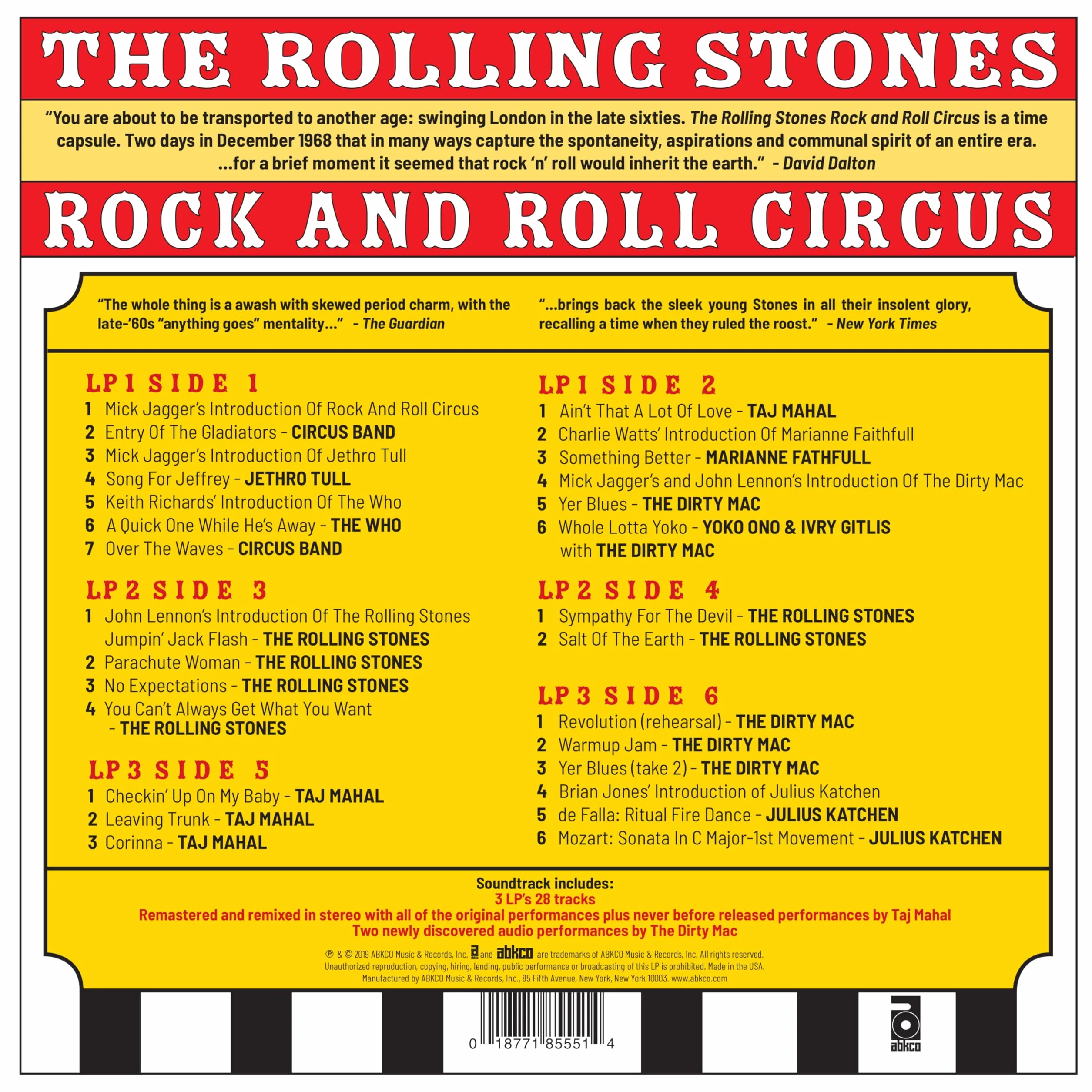 The Rolling Stones Rock And Roll Circus