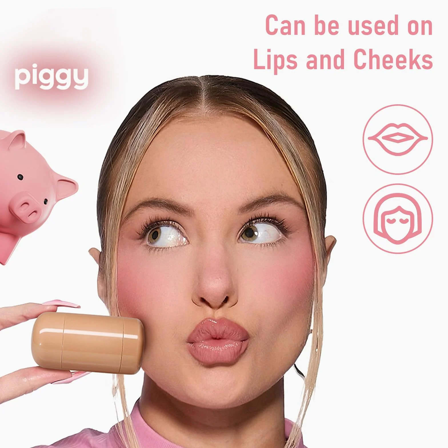 Pocket Blush Stick – matowy, gładki, intensywny kolor, kremowy róż, do policzków i ust – naturalne i świecące wykończenie, długi czas noszenia, dla kobiet i dziewcząt (05 Sleep Girl, 1 szt.)