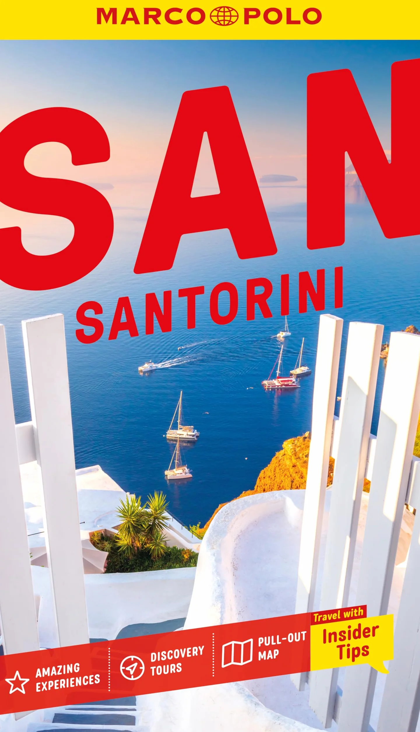 Santorini Marco Polo Pocket Travel Guide - with pull out map