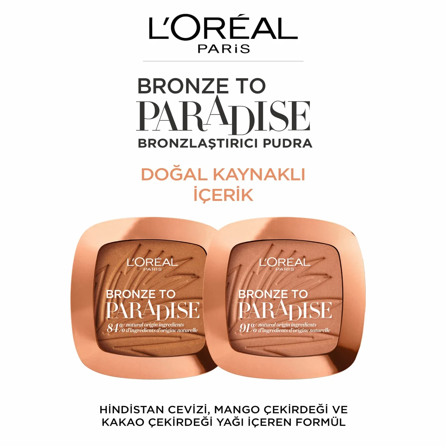 L’OREAL PARIS Matowy bronzer do twarzy 03 Back To Bronze 9g