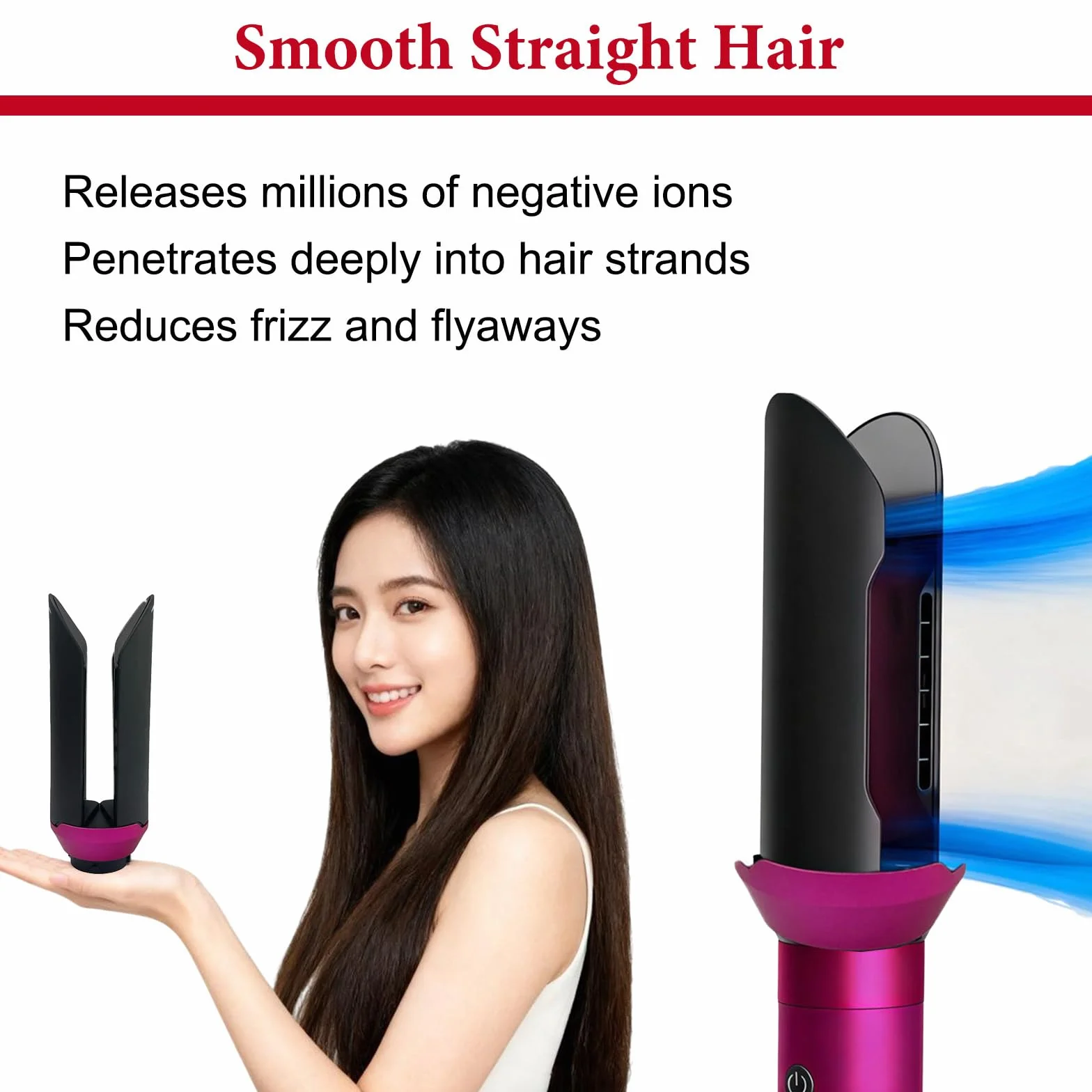 Prostownica włosów do Dyson Airwrap HS01 HS05 HS08 Styler, kręcone włosy, duże fale