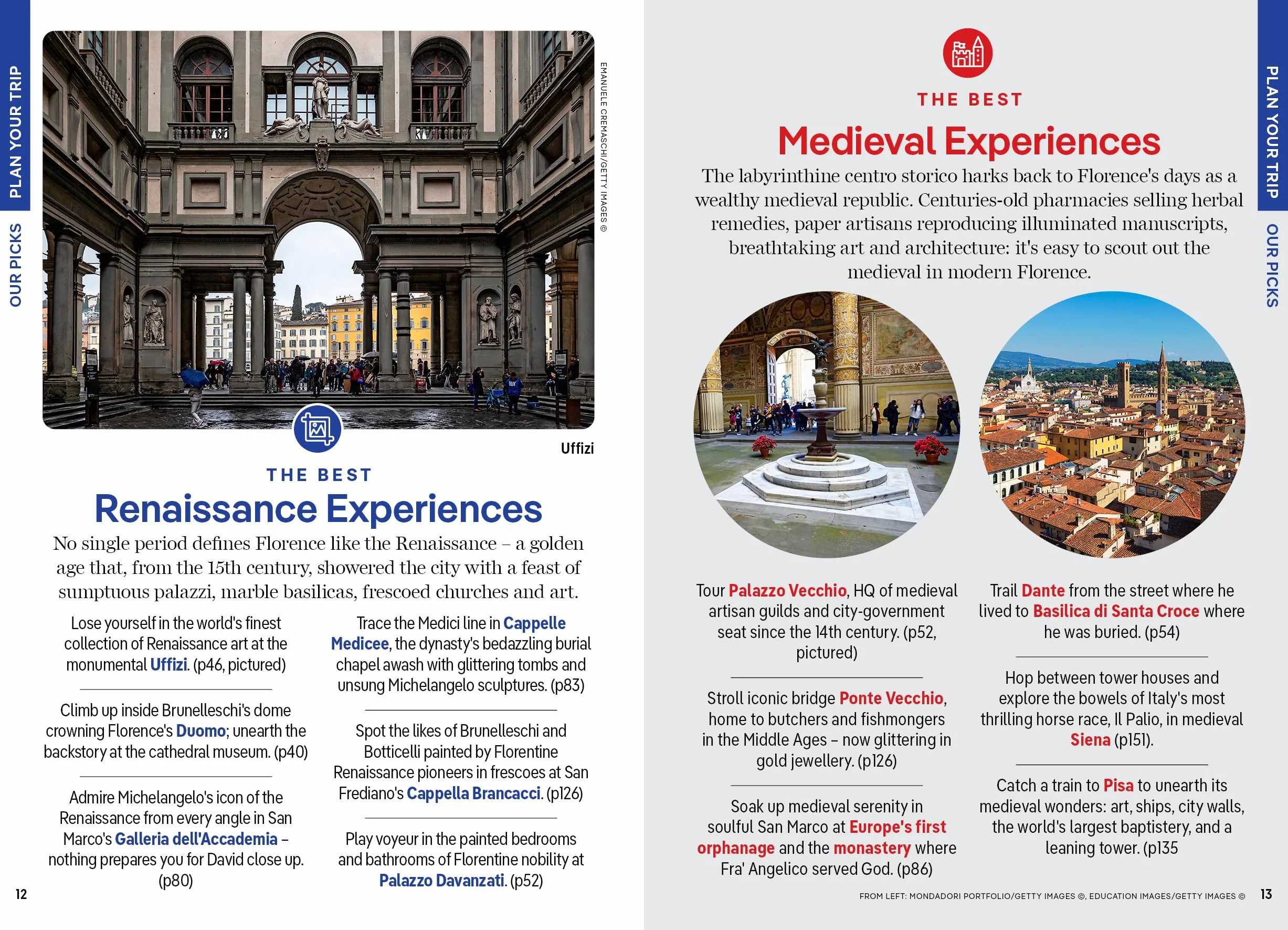 Pocket Florence & Tuscany 7ed -anglais-: Discover Twice the Region in Half the Time | Top Sights | Maps & Walking Tours | Covers Duomo, Tower of Pisa, Florence and more