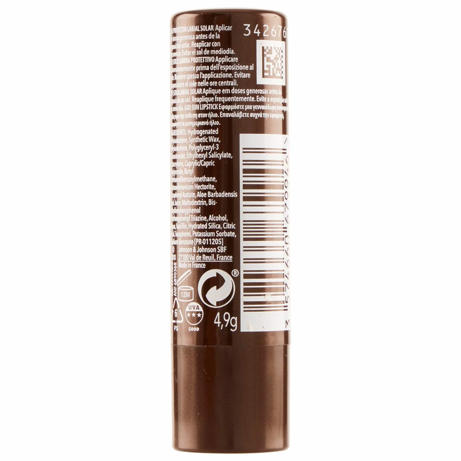 Piz Buin SPF30 nawilżająca szminka przeciwsłoneczna