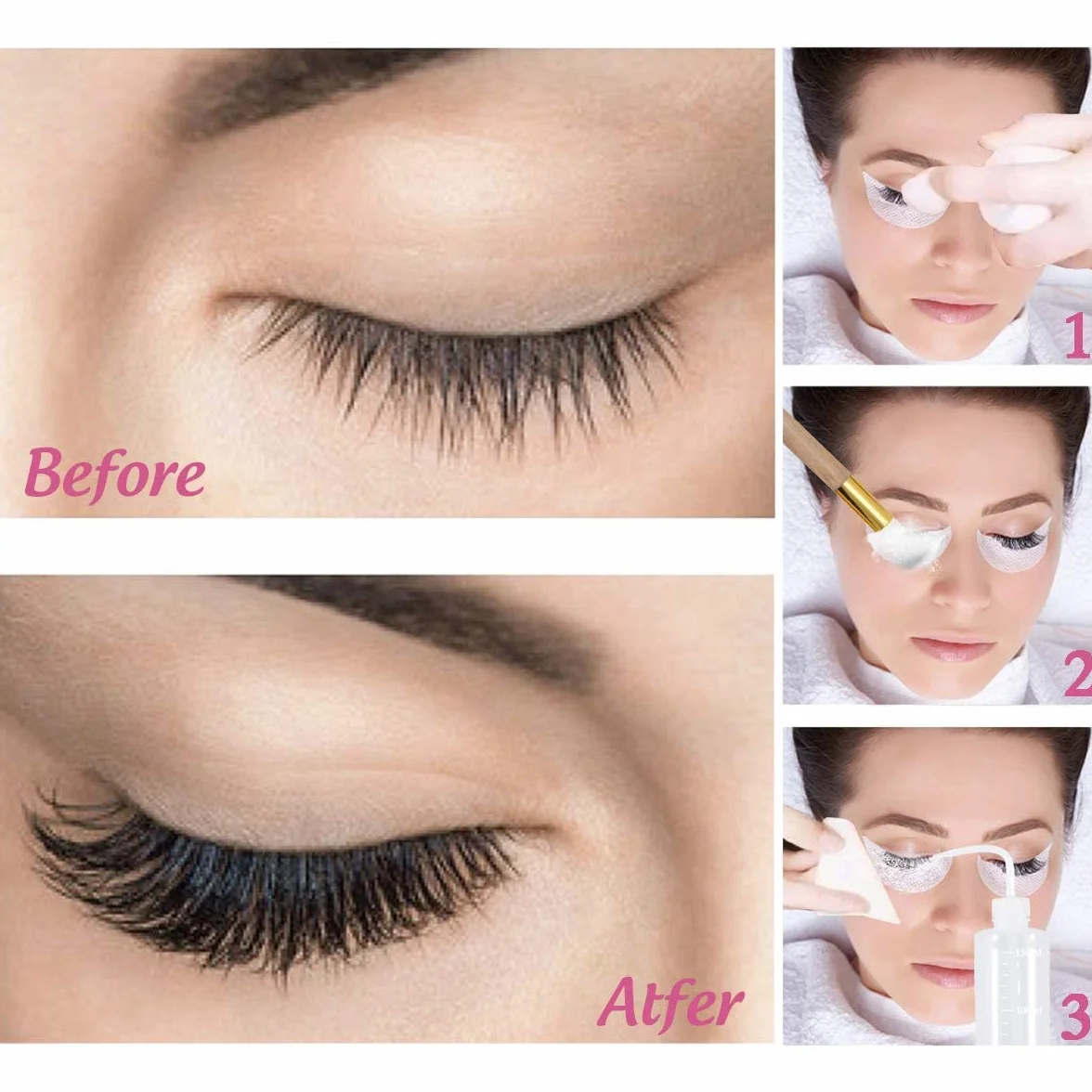 Eyelash Extension Cleanser Foaming Shampoo Oil Paraben Sulfate Free 1.69fl.oz