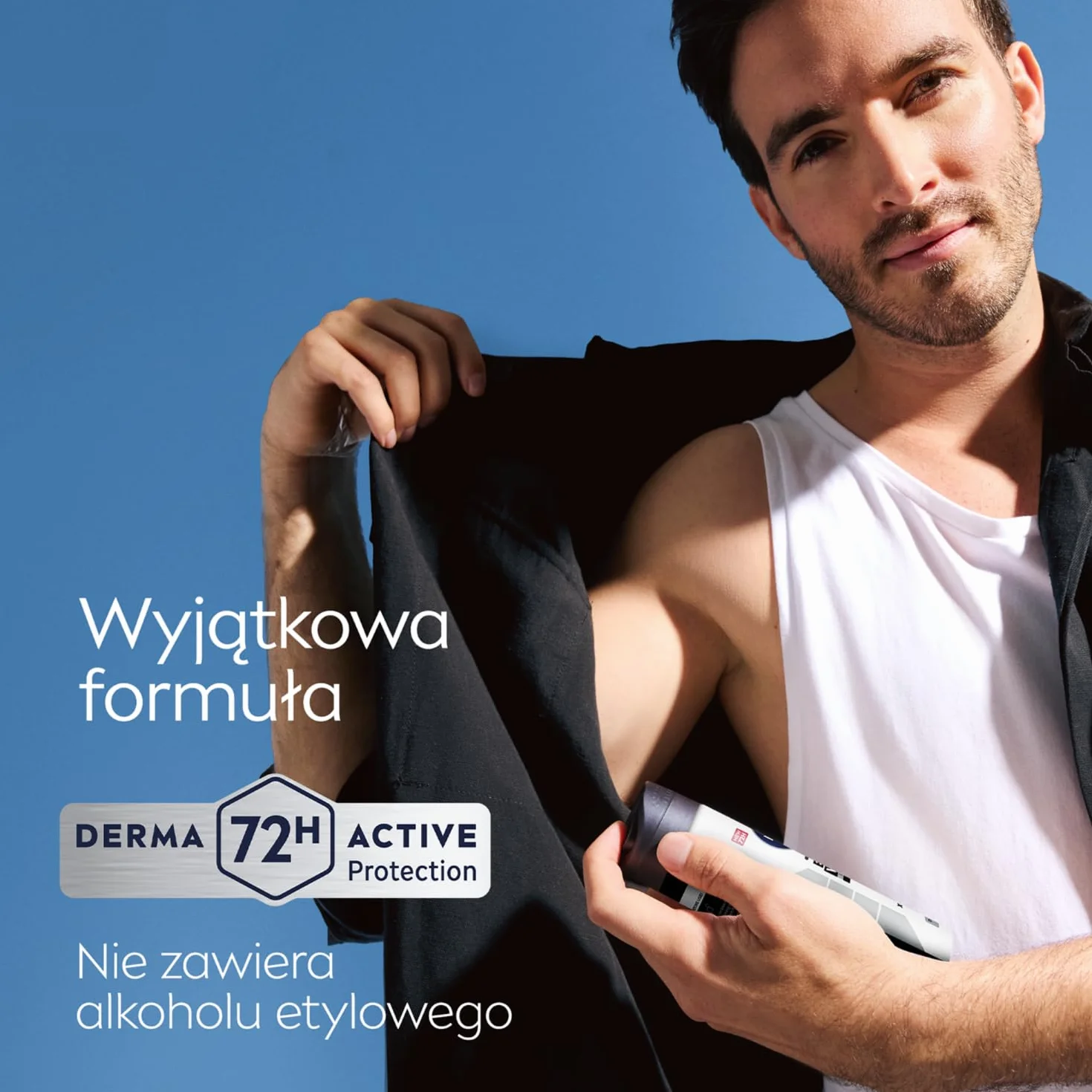NIVEA MEN Black&White Invisible Original Antyperspirant w sprayu dla mężczyzn 250 ml