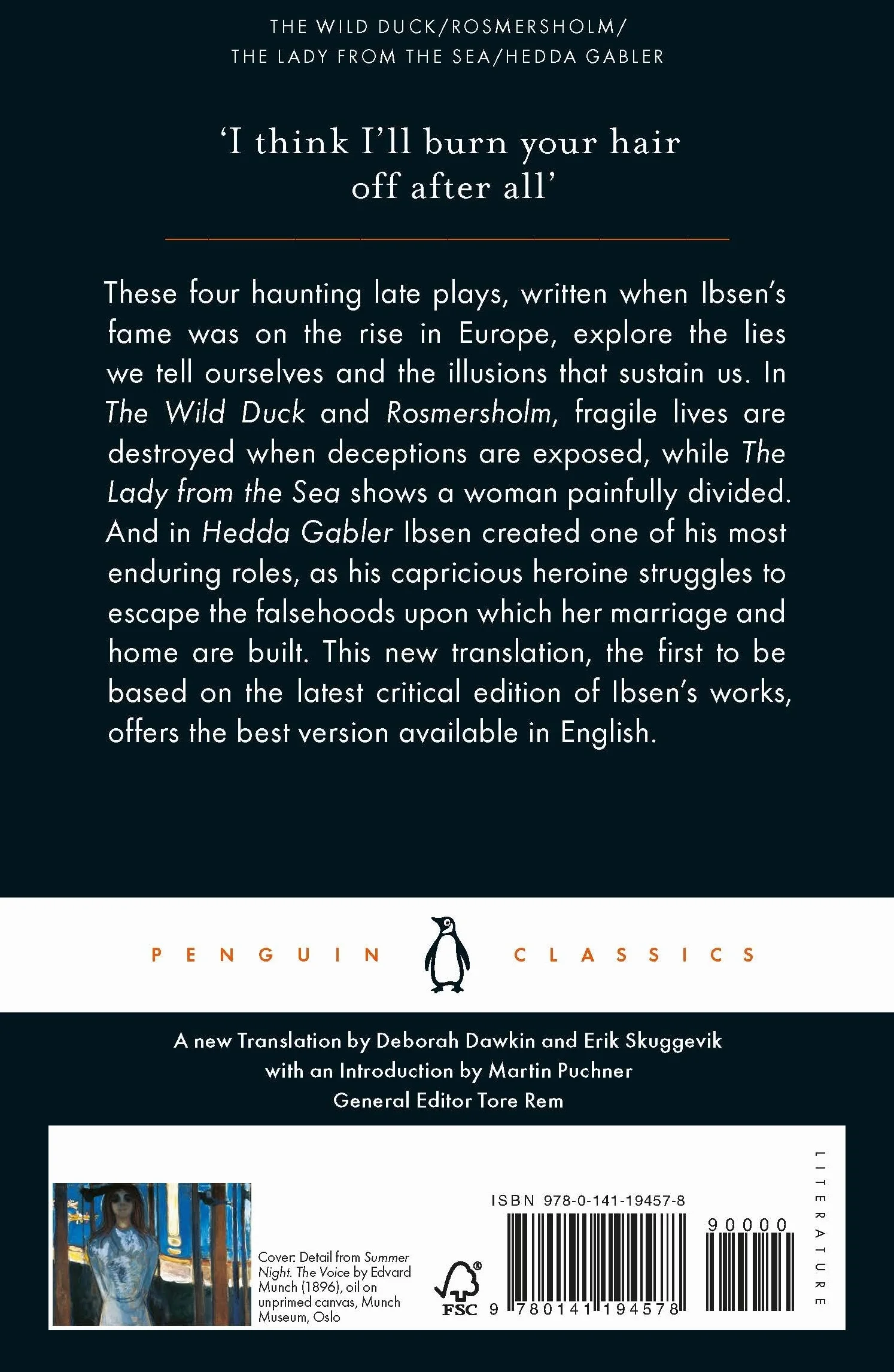 Hedda Gabler and Other Plays