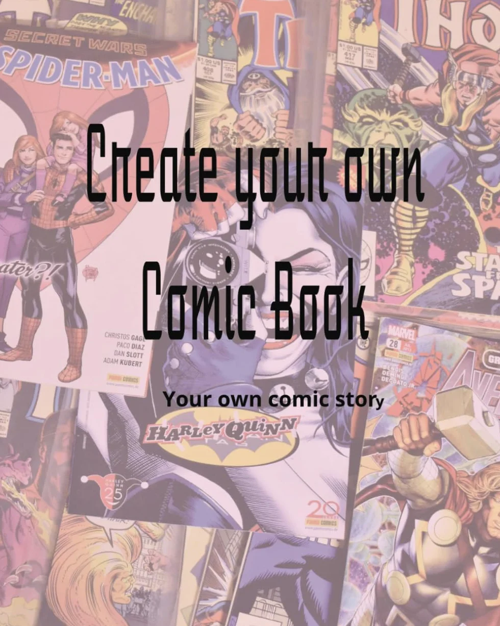 Create Your Own Comic Book: Your own comic story