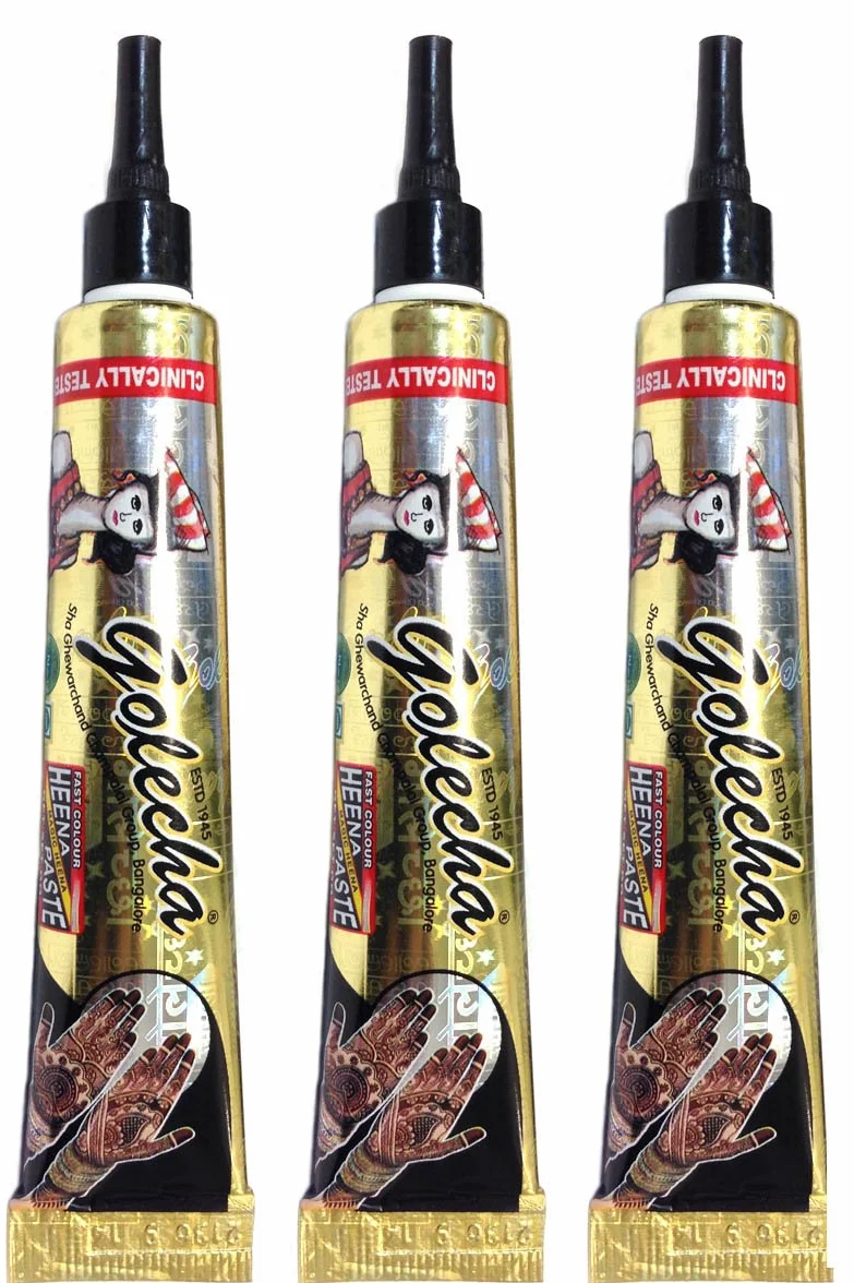 Natural Mehandi do tatuażu czarne 75 g tubki