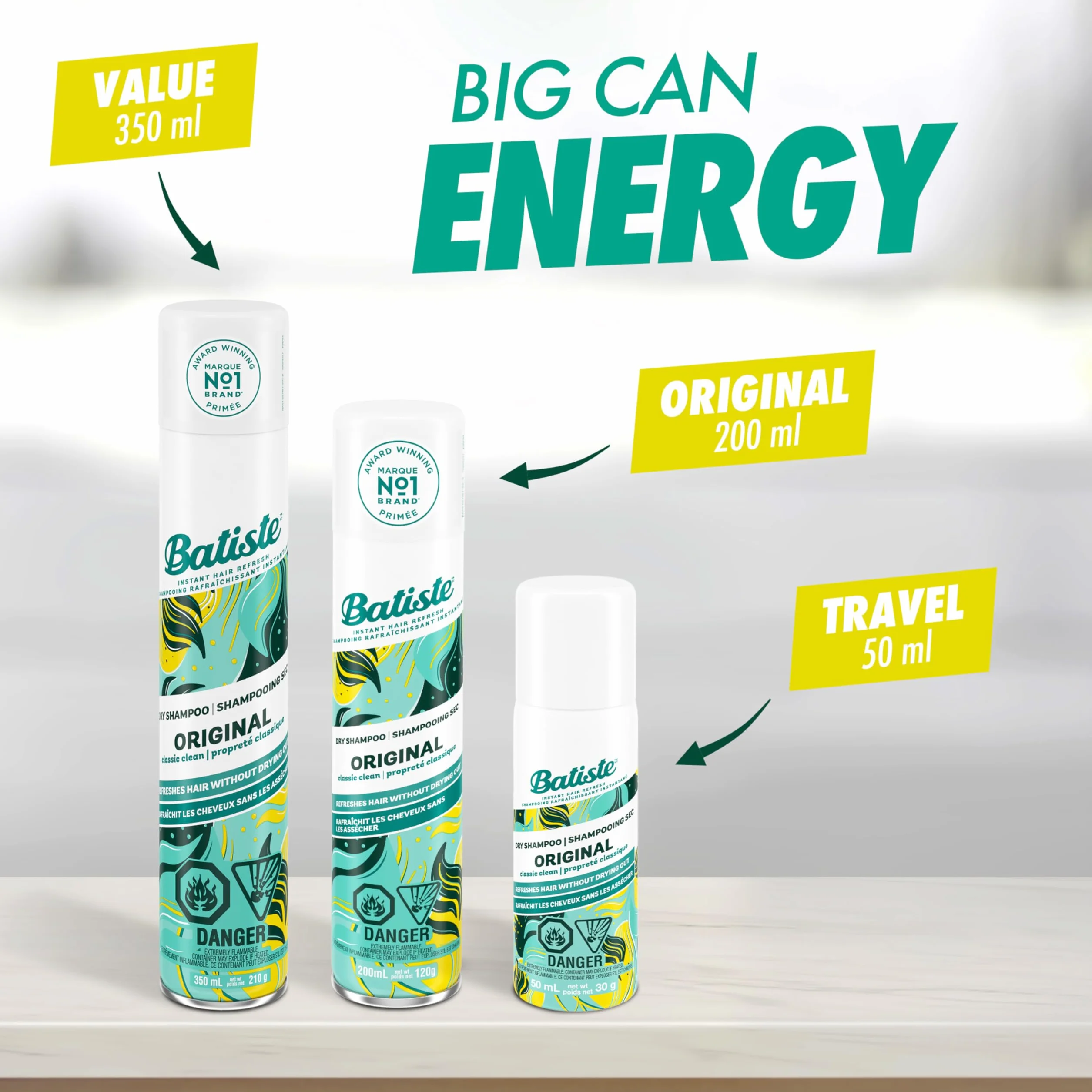 BATISTE Szampon suchy 50 ml