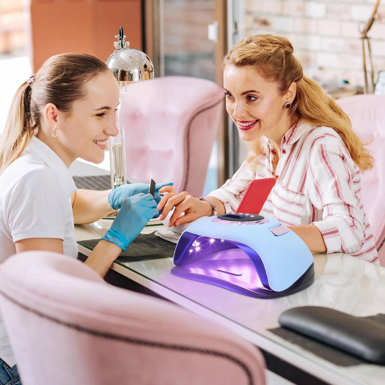 JAMATA Lampa do Paznokci UV LED Suszarka do Lakieru Żelowego