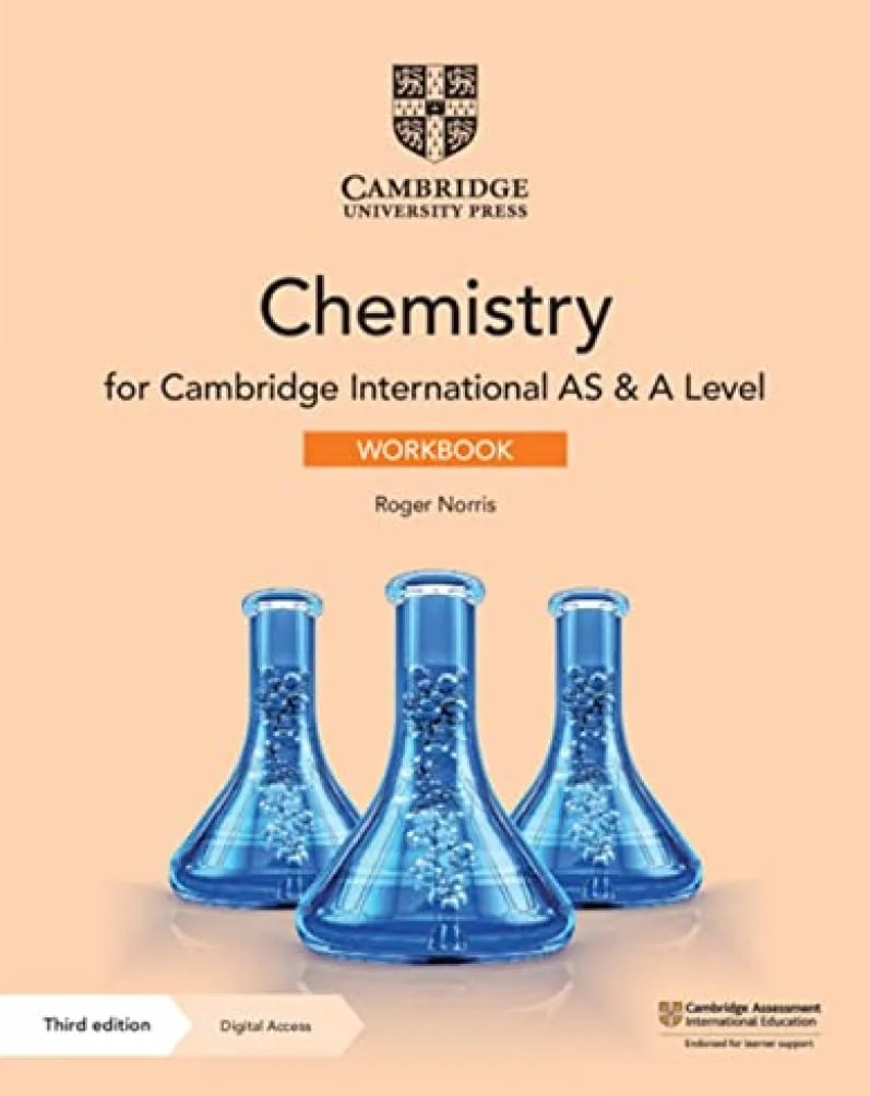 Cambridge International AS & A Level Chemistry Workbook with Digital Access (2 Years)