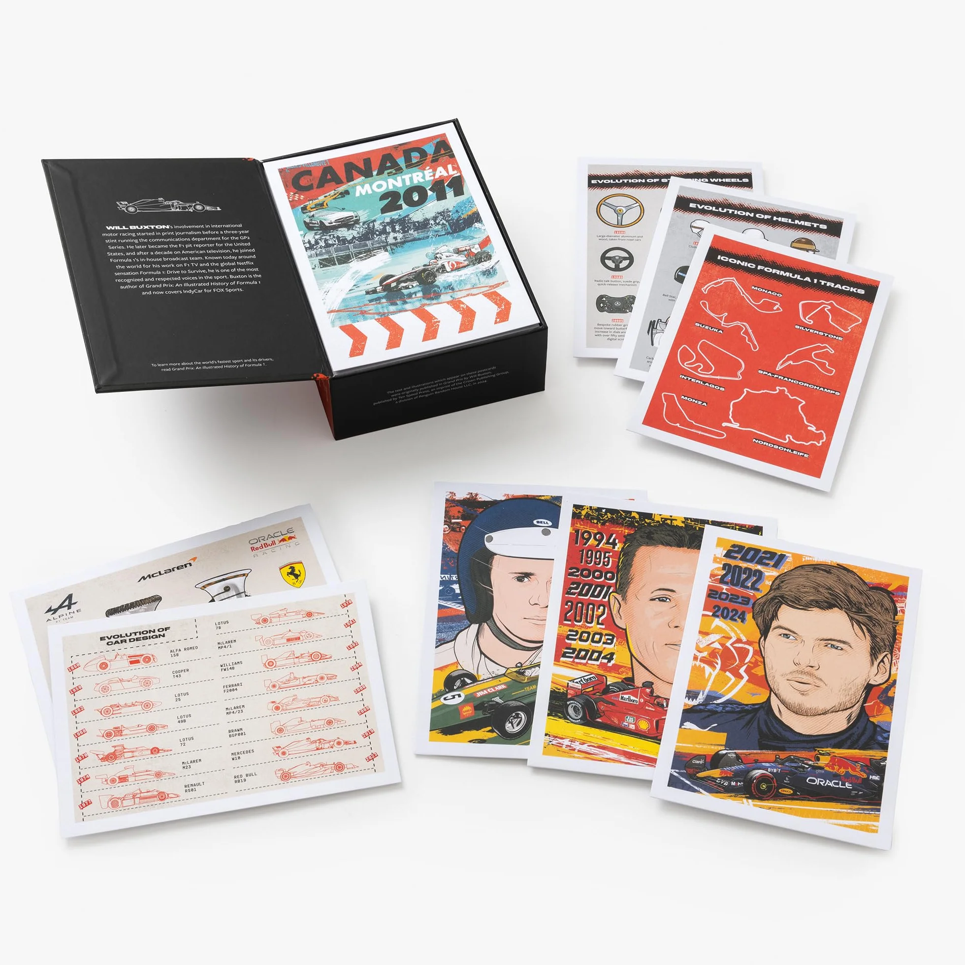 Grand Prix Postcards: 100 Postcards Celebrating Formula 1