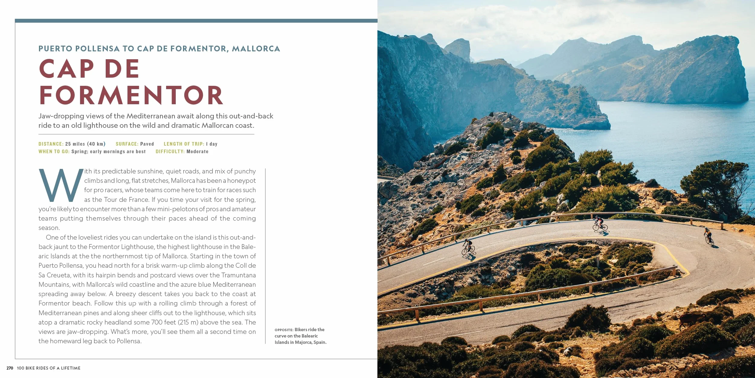 100 Bike Rides of a Lifetime: The World's Ultimate Cycling Experiences