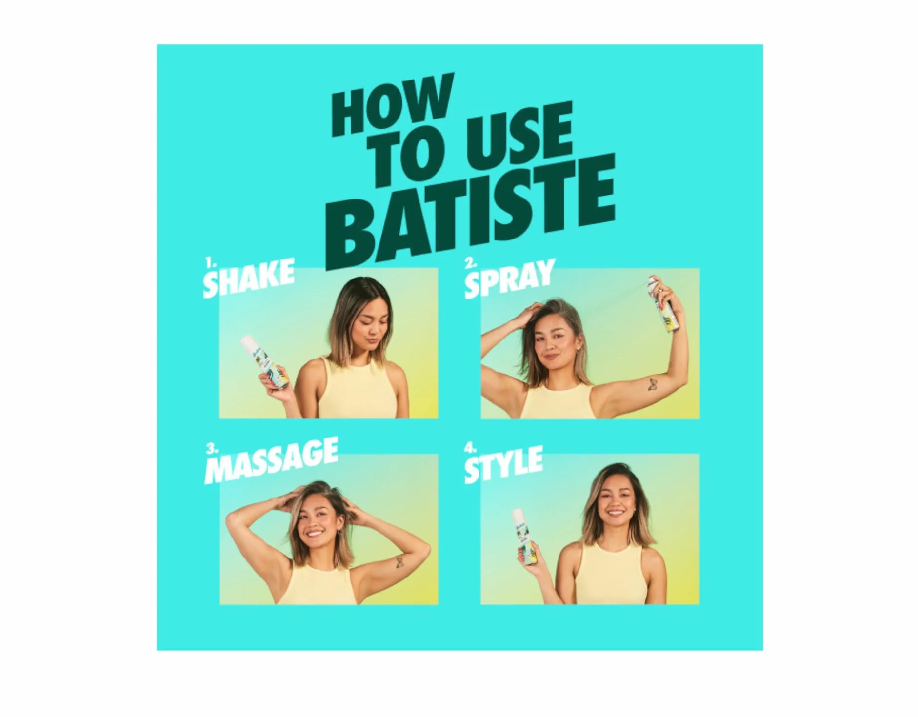 (200 ml, Original) - Batiste Dry Shampoo Original 200ml
