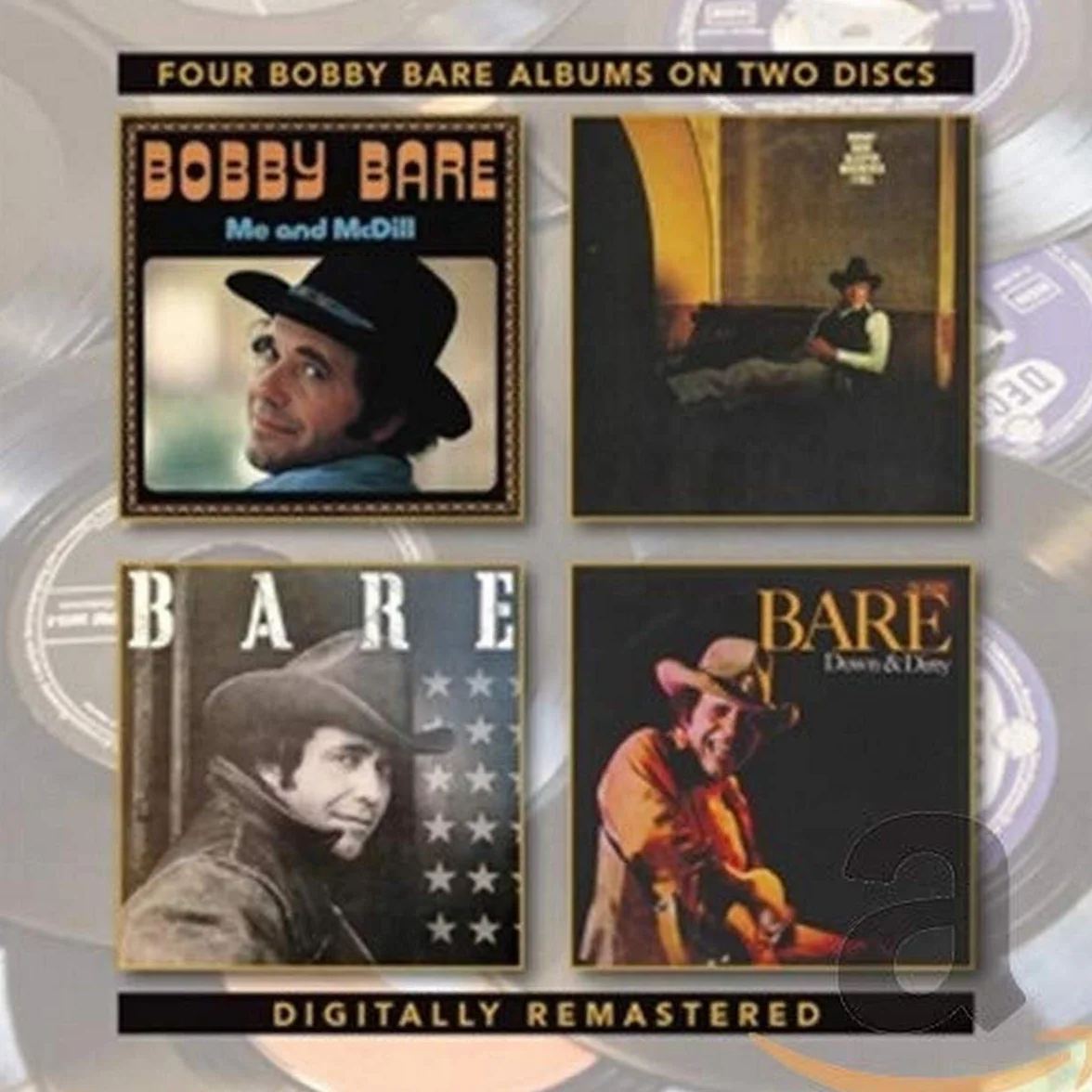 Me And Mcdill/Sleeper Wherever I Fall/Bare/Down And Dirty: Four Bobby Bare Albums On Two Discs