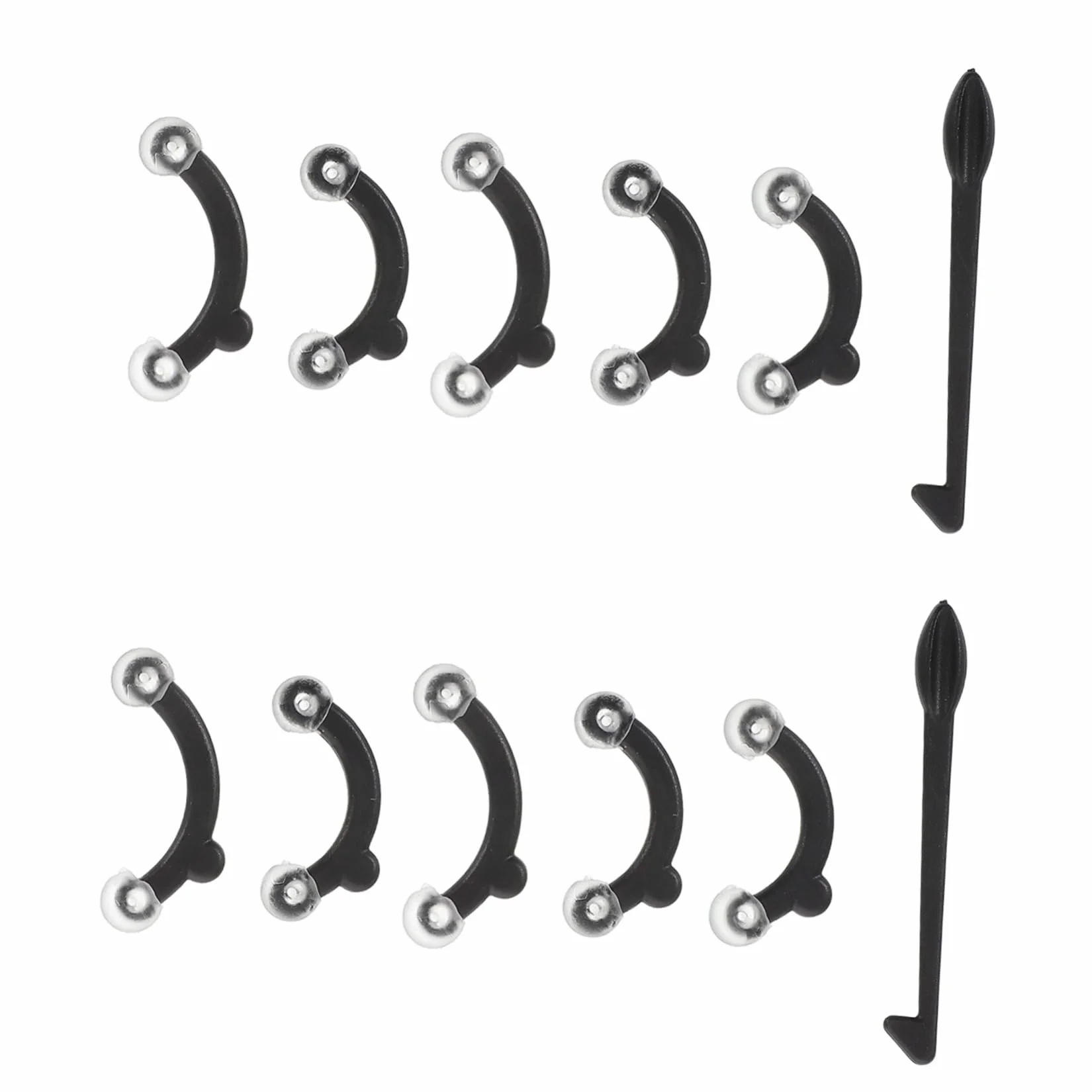 1 Zestaw Nasal Beauty Device Lifting Clip Inserts Nose Straightener Invisible Nose Lifter Nose Lifting Clip Dla Kobiet Nose Sculpting Device Beauty Nose Shaper Nose Job Shaper