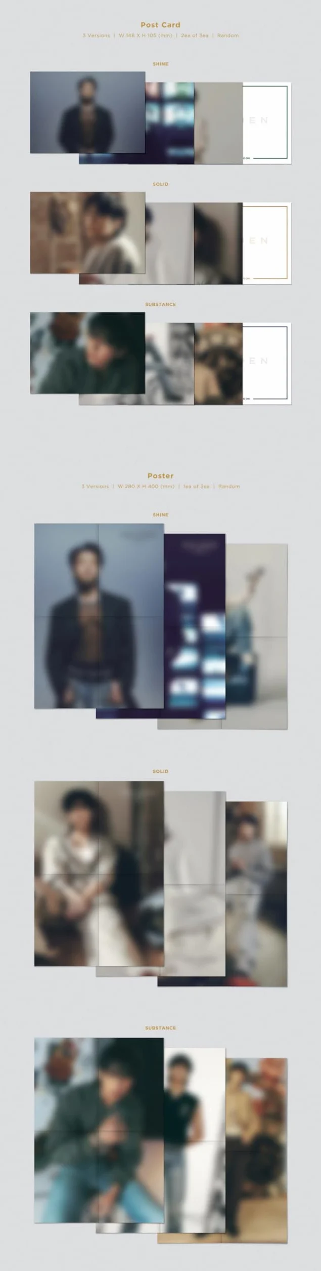 JUNGKOOK BTS Złoty 1. album solo wersja SUBSTANCJA
