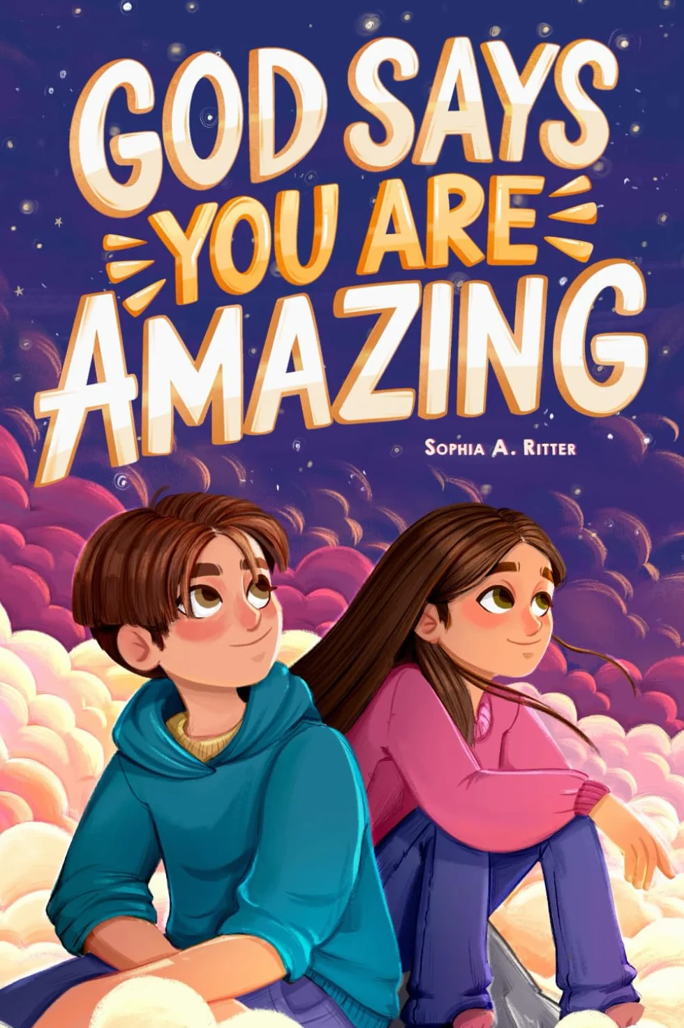 God Says You Are Amazing: An Empowering Christian Book for Kids 8–12 with Inspiring Devotionals