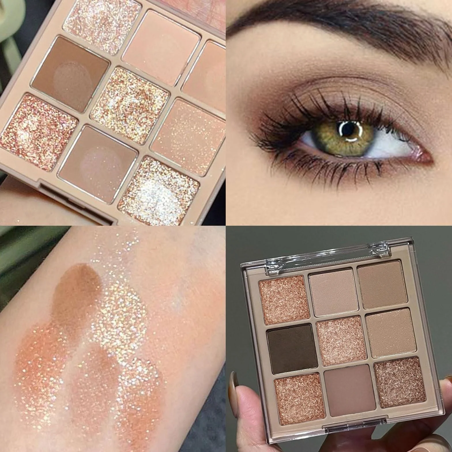 Paleta cieni do powiek 9 odcieni nude naturalne trwałe #05