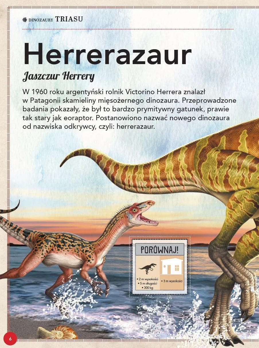 Wspaniała księga dinozaurów