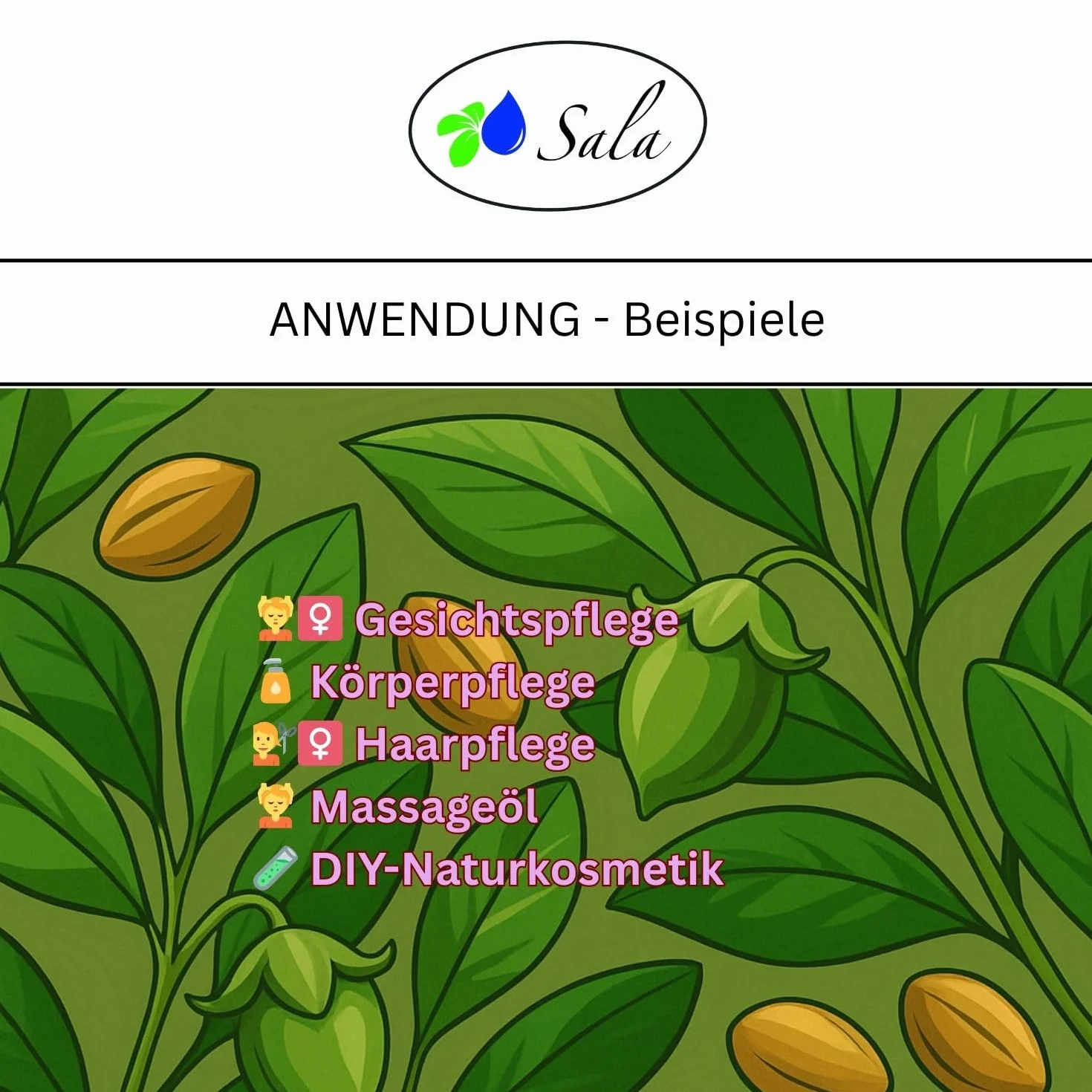 Sala Olej jojoba tłoczony na zimno bio butelka PET 100 ml