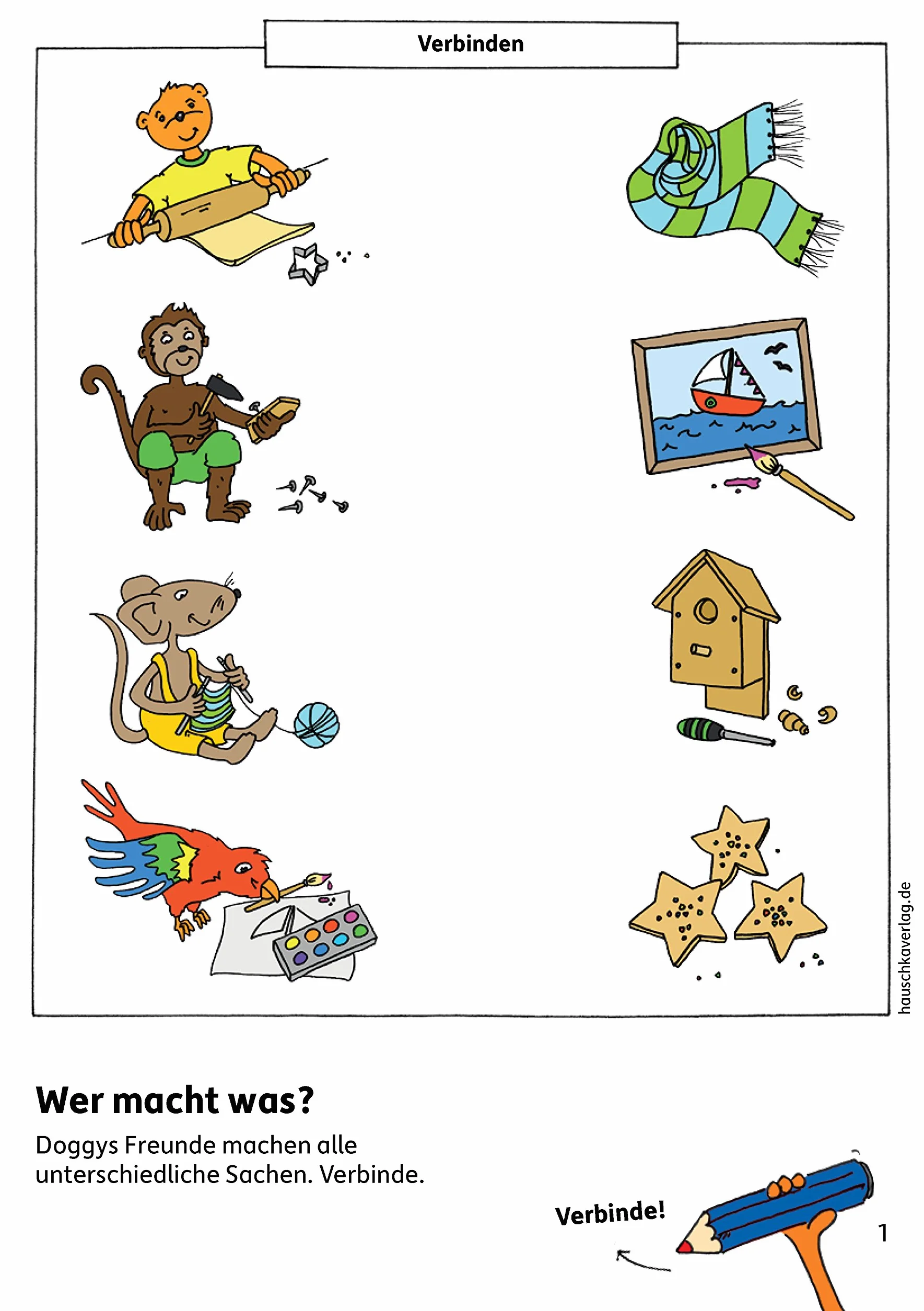 Ubungsmaterial fur kindergarten und vorschule - t622 - kindergartenblock - verbinden, vergleichen, f: A5-Block: 622
