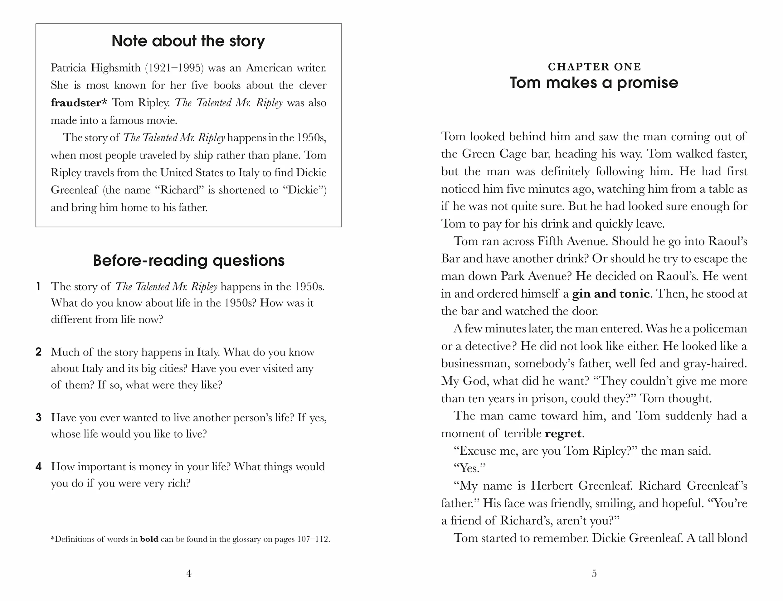 Penguin Readers Level 6 The Talented Mr. Ripley: Abridged Edition