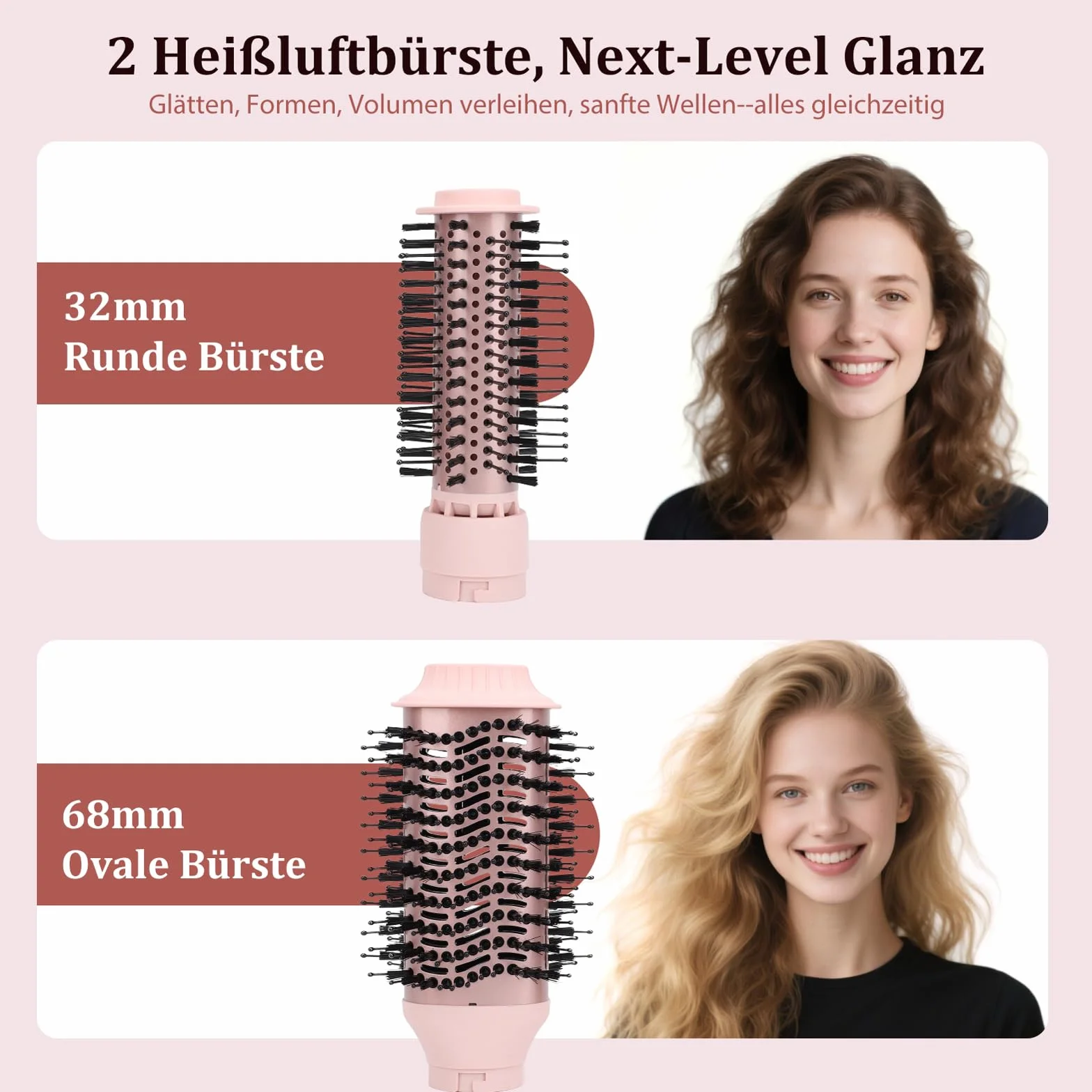 Sonew 6 w 1 FlexStyle Air Styling & Drying System, mocna suszarka i Multi-Styler z automatyczną lokówką (lewa i prawa), szczotka owalna, szczotka wygładzająca