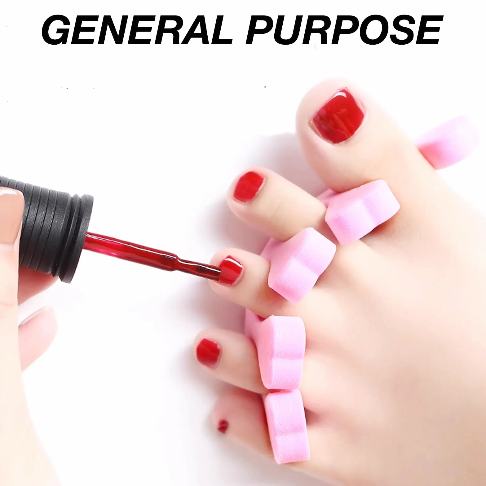 Separator palców z miękkiej pianki narzędzie do pedicure manicure 8 sztuk