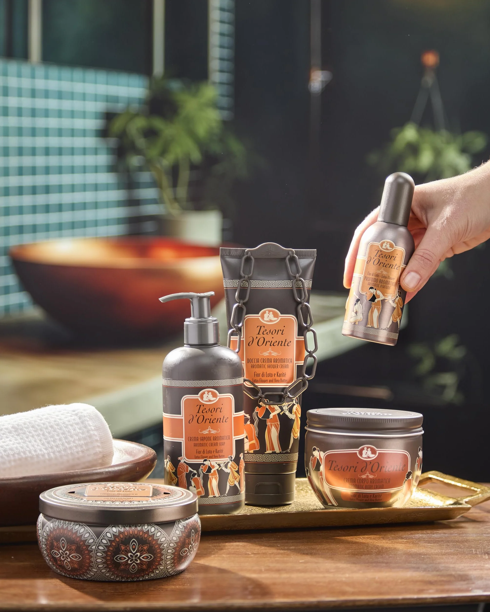 Skarby d'Oriente mydło w płynie kwiat lotosu 300 ml