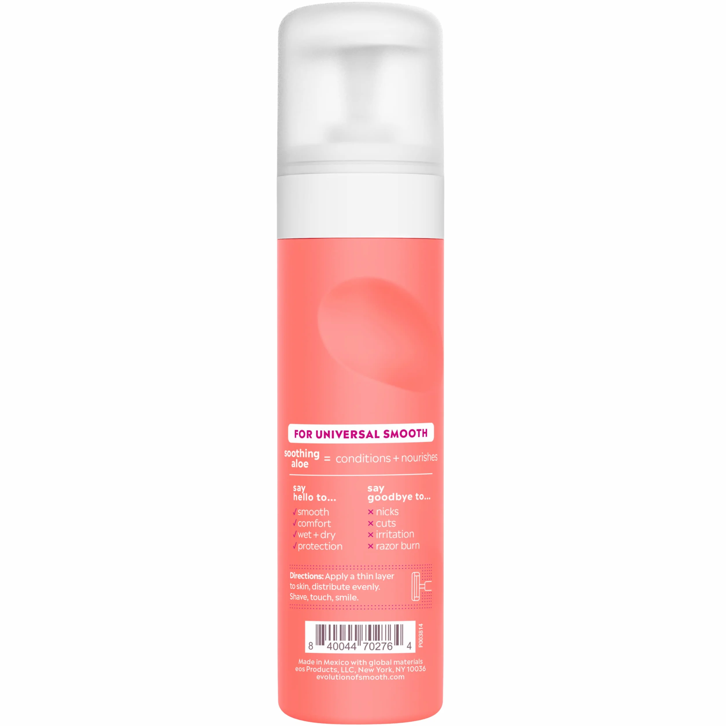 eos Shea Better Shave Cream for Women Pink Citrus 24HR Moisture 7 fl oz