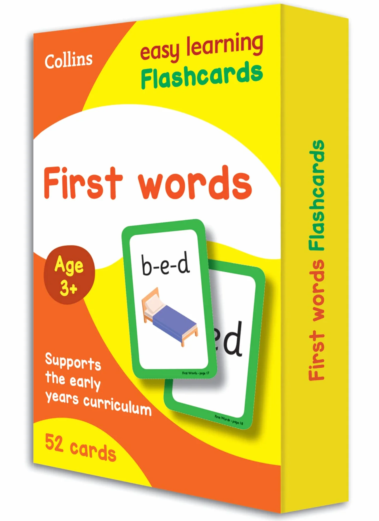 First Words Flashcards: Ideal for Home Learning