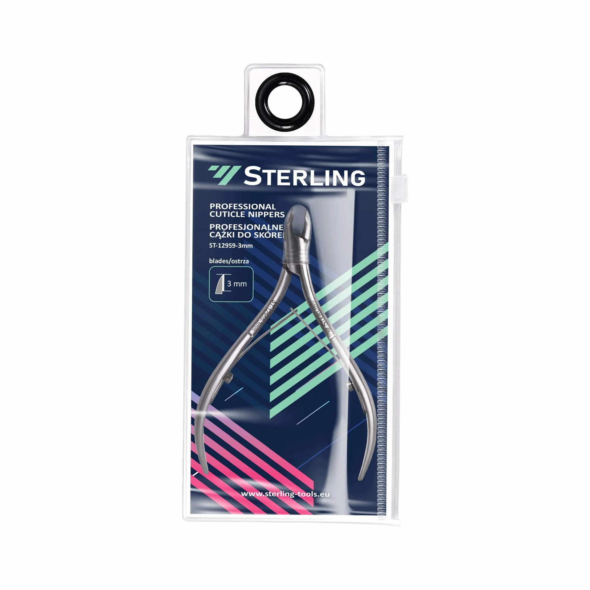 STERLING Cążki do skórek stal chirurgiczna 5mm ST-12805-5mm