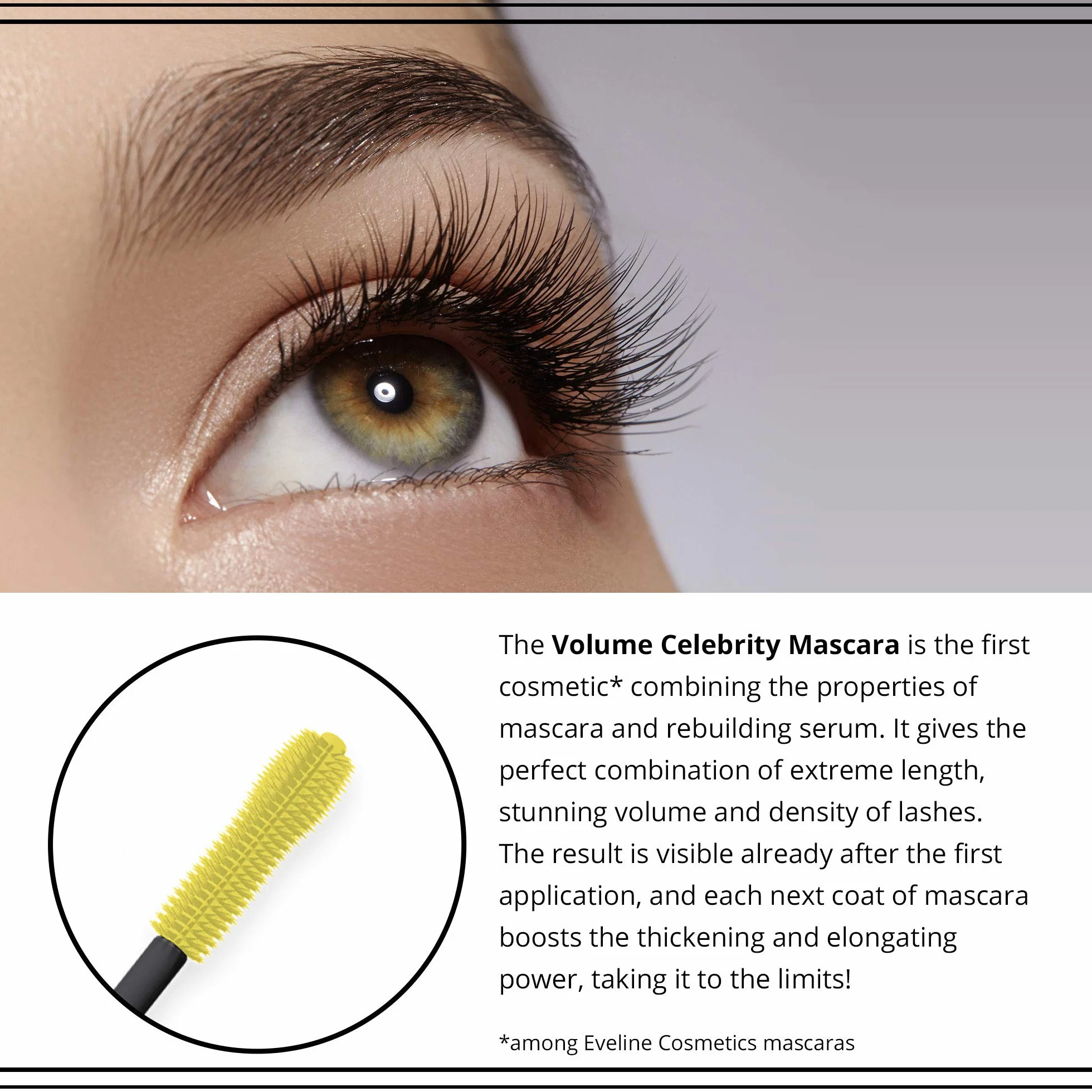 Eve Line Mascara Volume Black