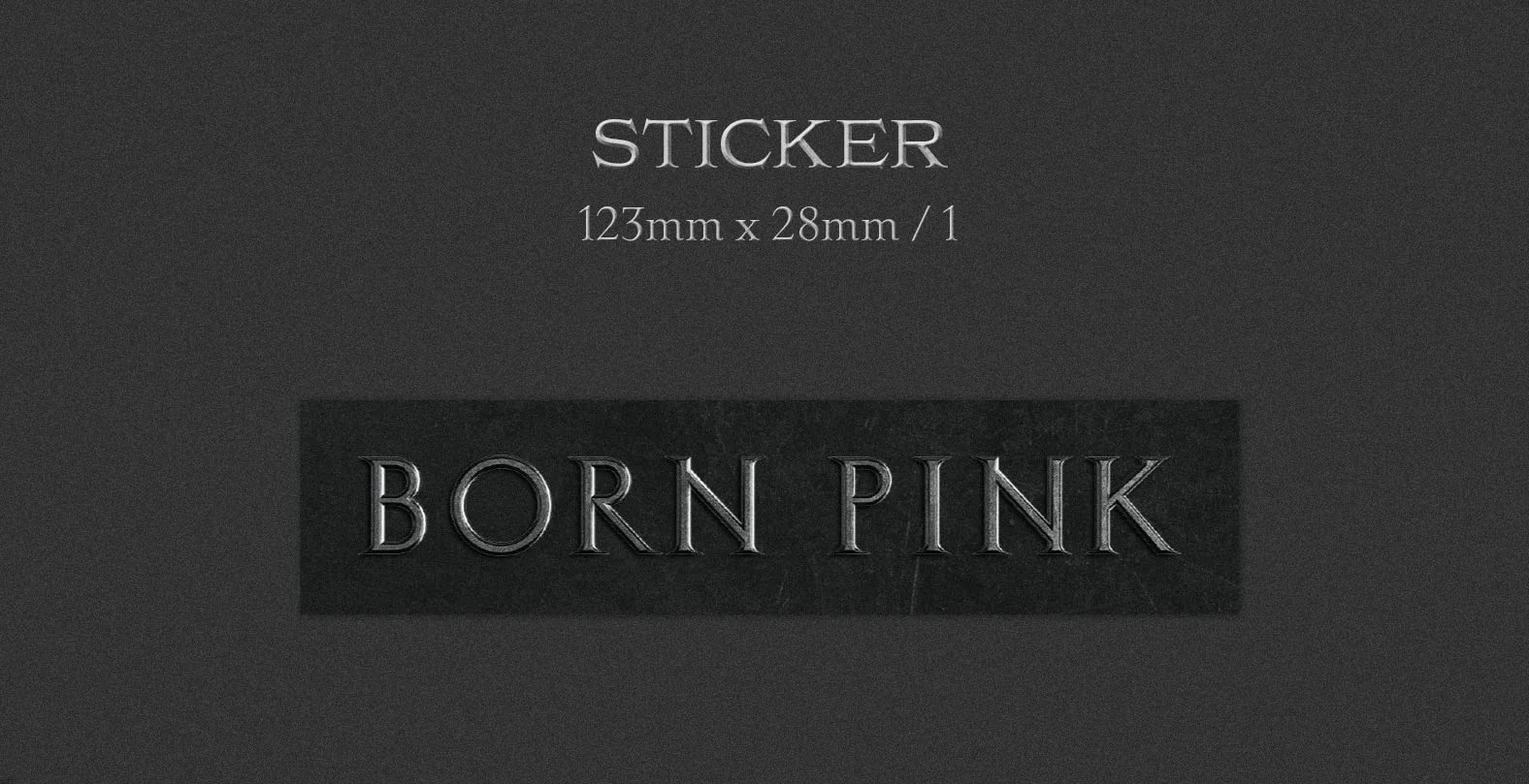 BORN PINK