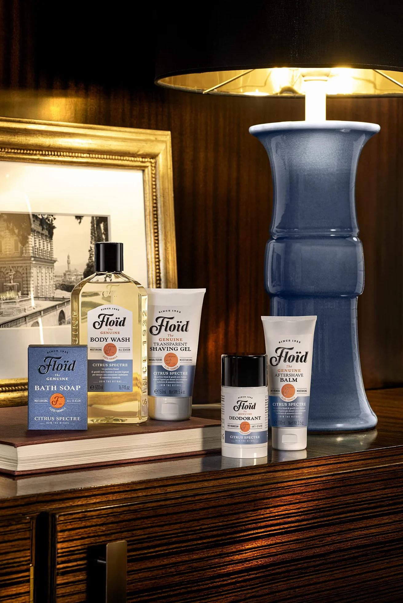 Floïd Citrus Spectre żel do golenia z gliceryną relaksujący ciepły zapach