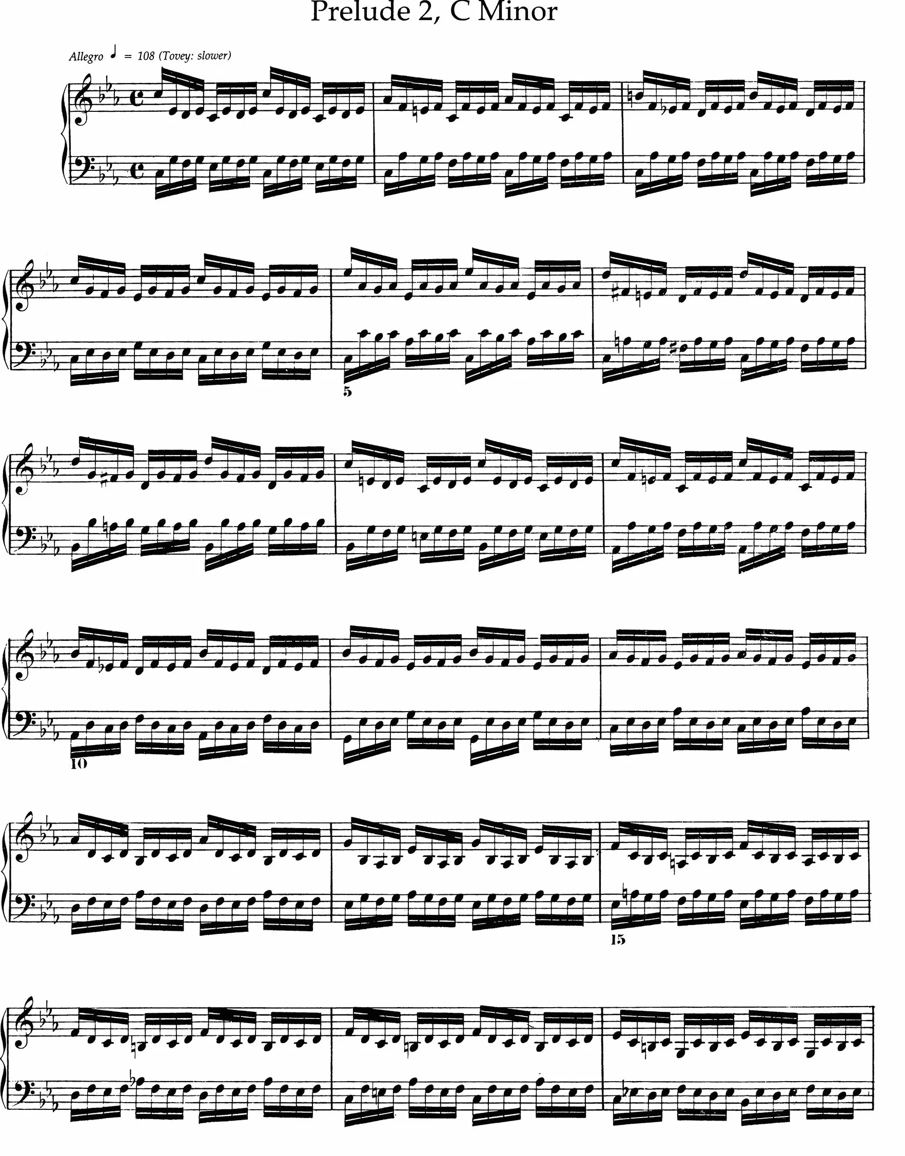 J.s. bach: the well-tempered clavier piano: Books I and II, Complete