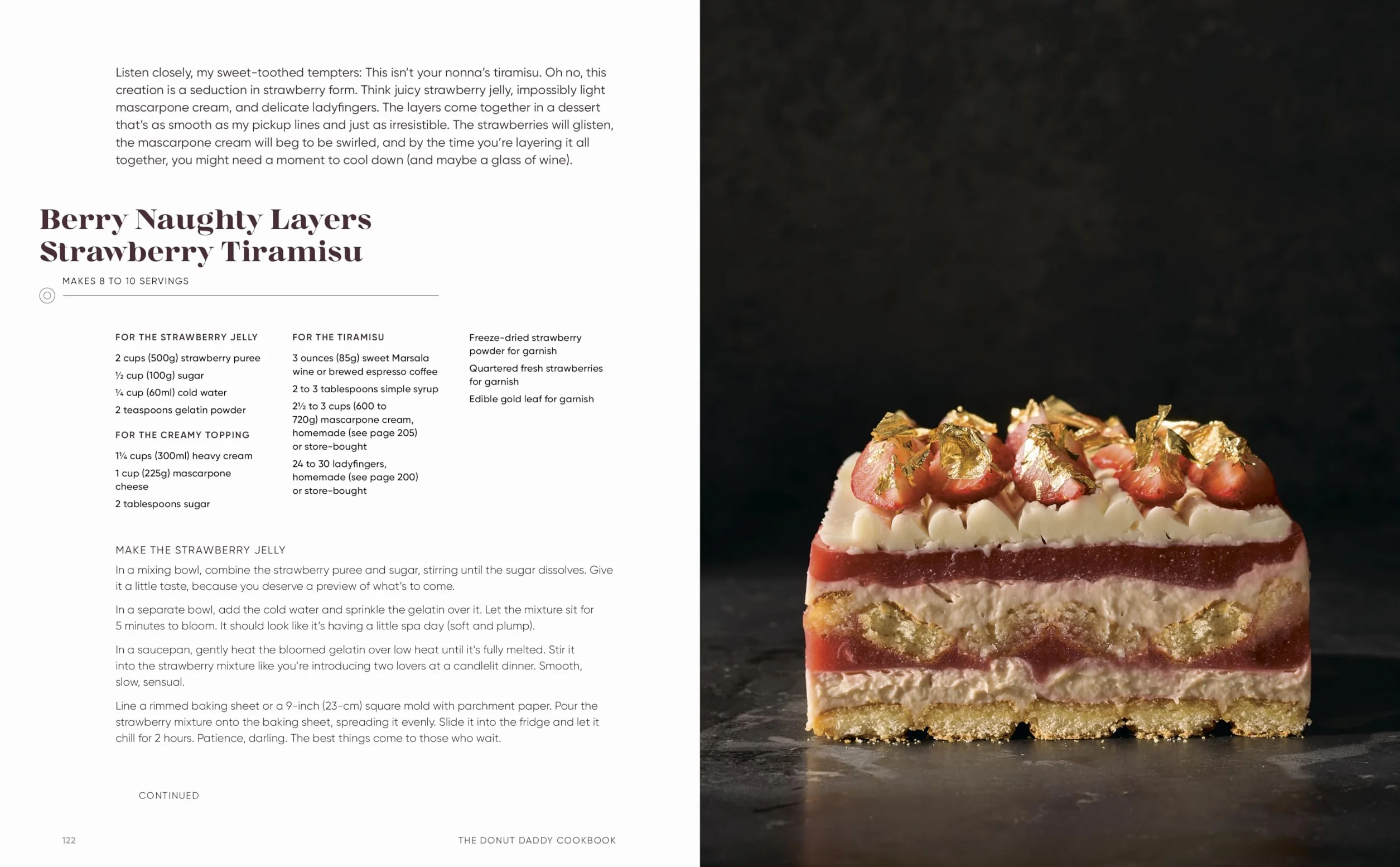 The Donut Daddy Cookbook: Sugar & Seduction in 69 Recipes [A Dessert Cookbook]