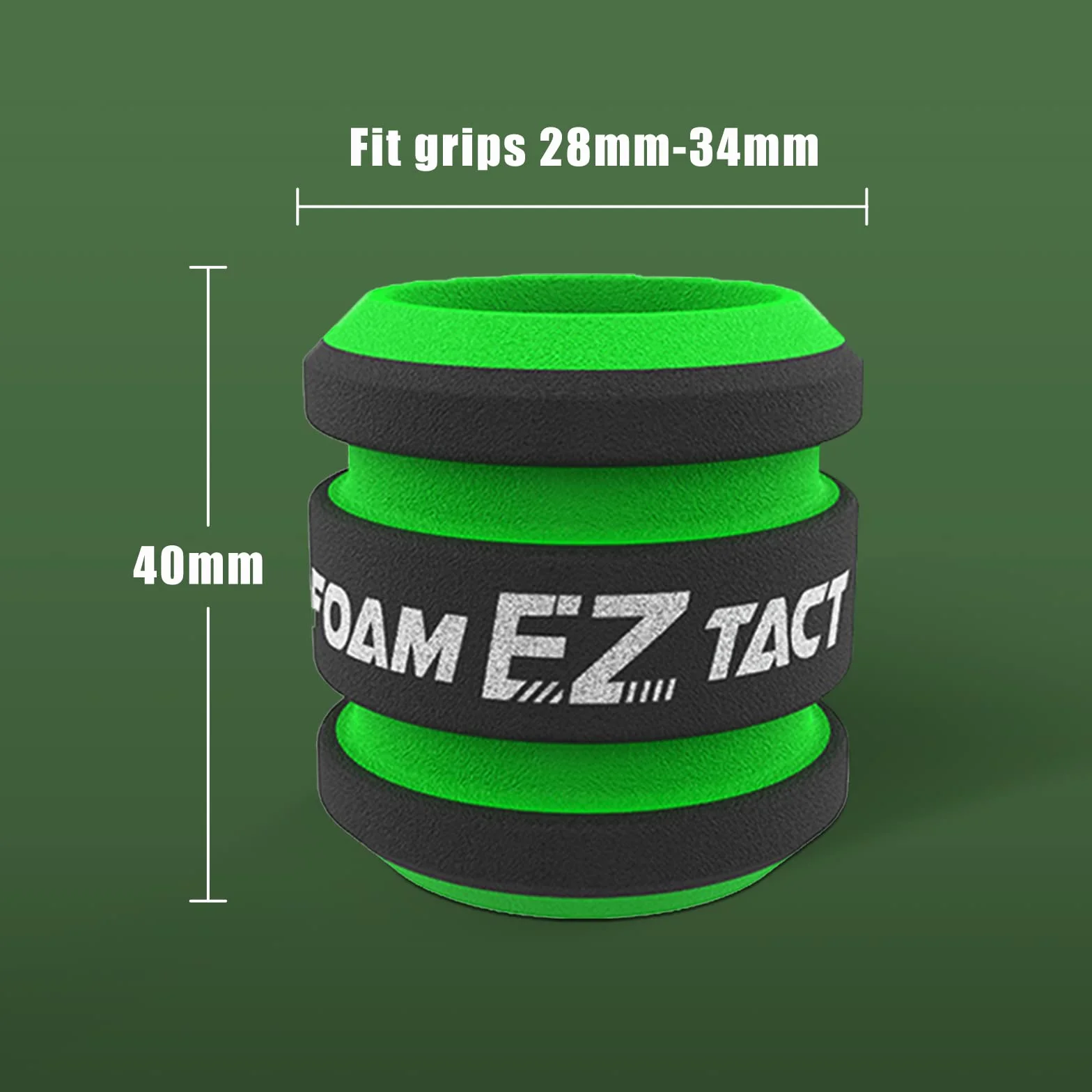 Pokrowce na uchwyty do tatuażu EZ Tattoo z pianki memory 2,8-3,3 cm 12 szt.