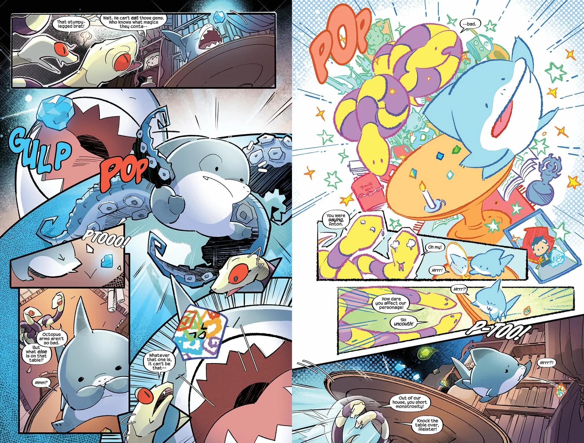 Jeff the Land Shark: Friends and Rivals: 1