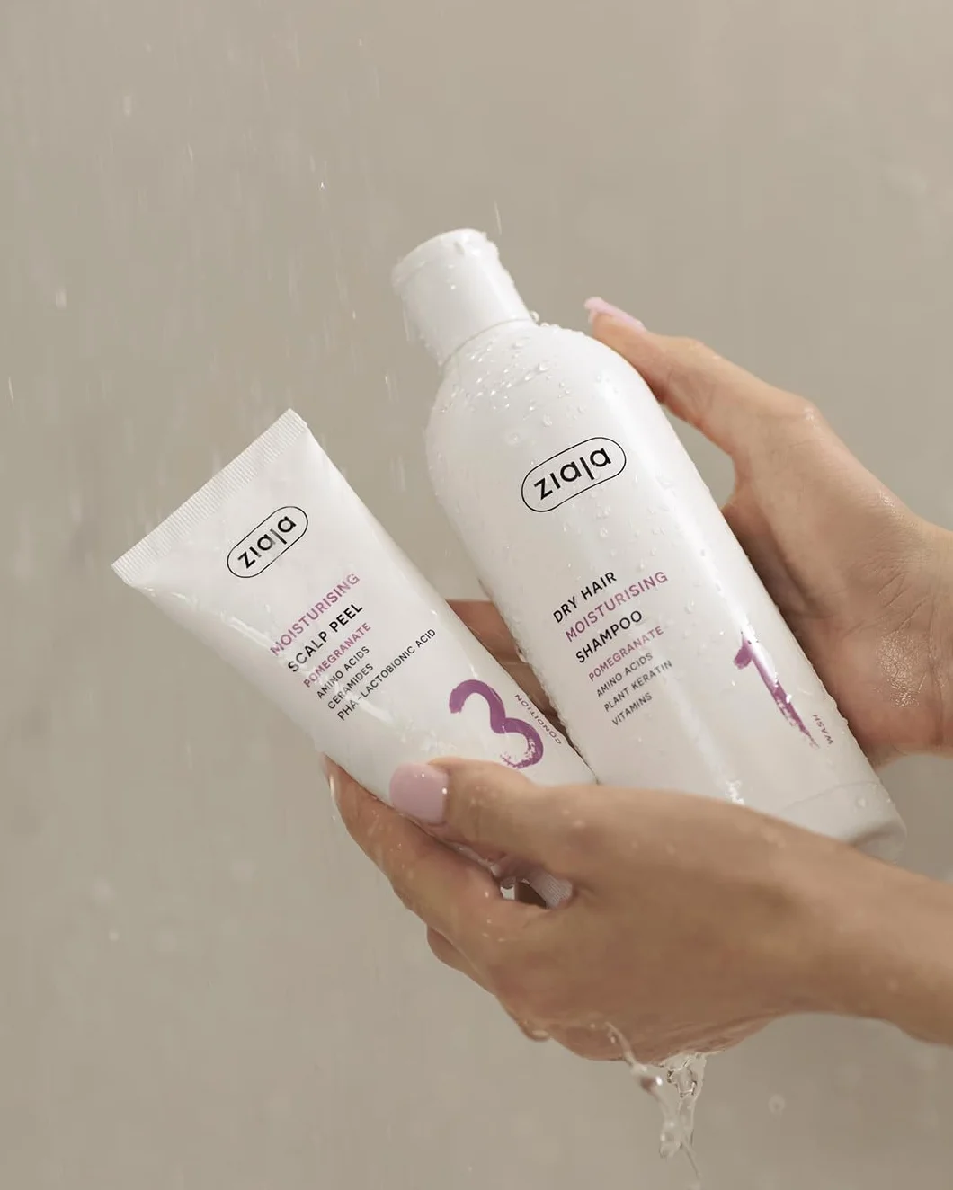 Ziaja Granat PLANT ESSENTIALS nawilżający peeling do włosów