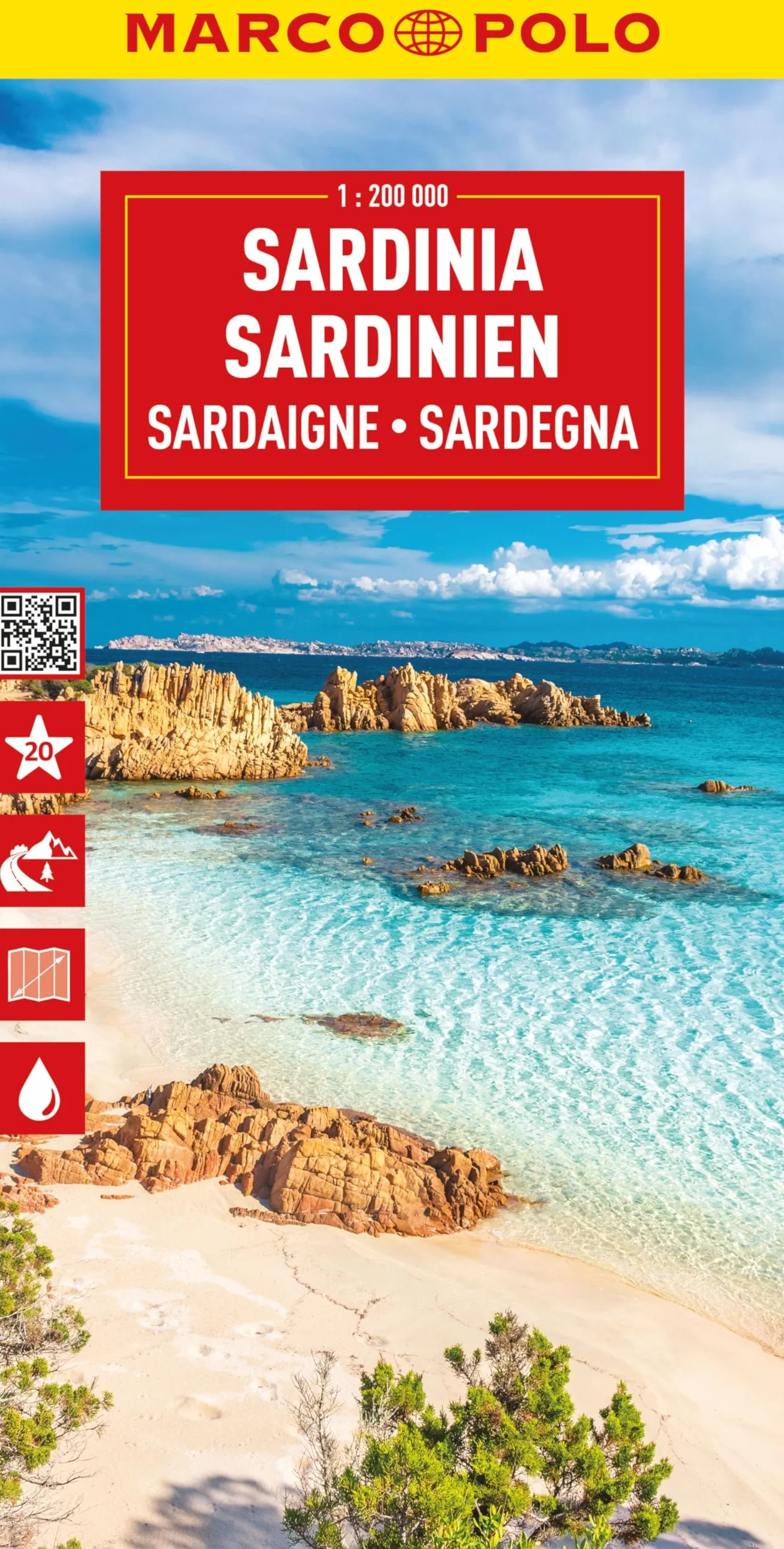 Sardaigne 1 : 200.000: Marco Polo Highlights: 15