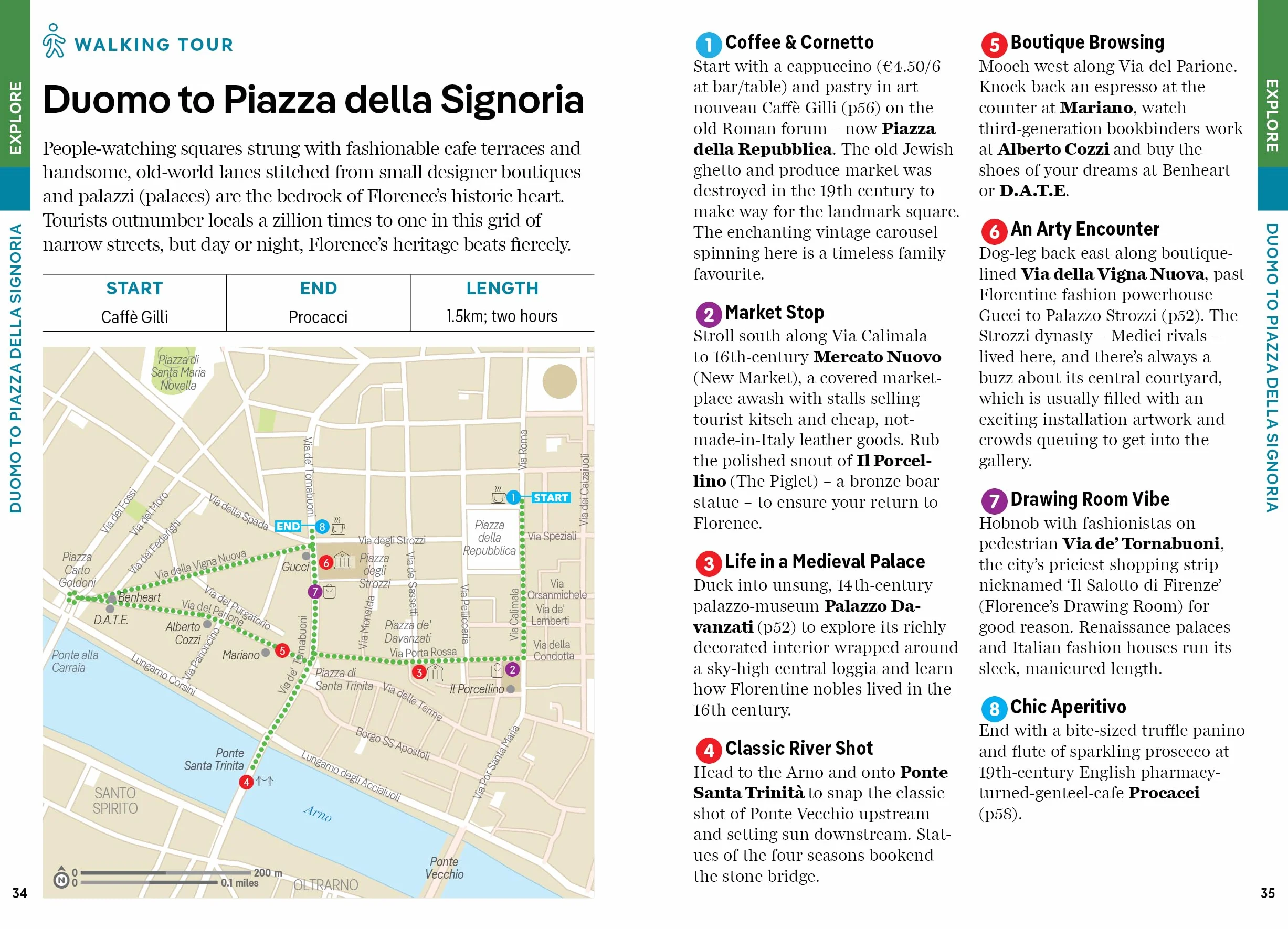 Pocket Florence & Tuscany 7ed -anglais-: Discover Twice the Region in Half the Time | Top Sights | Maps & Walking Tours | Covers Duomo, Tower of Pisa, Florence and more