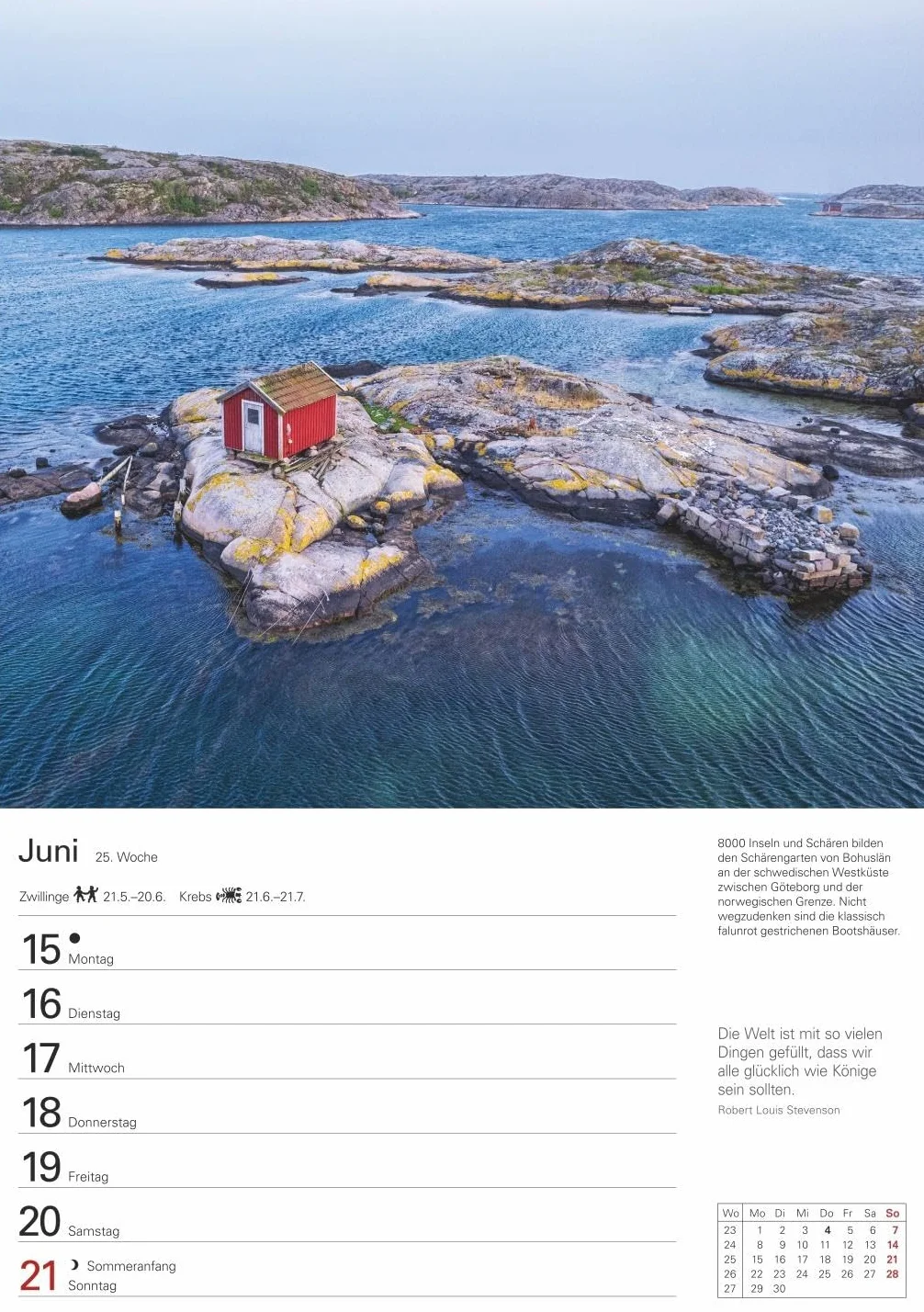 Skandinavien Wochenplaner 2026 - Eine Reise in 53 Bildern: Praktischer Foto-Kalender mit traumhaften Aufnahmen und Platz für Organisatorisches. Terminkalender mit Zitaten und Wochenkalendarium