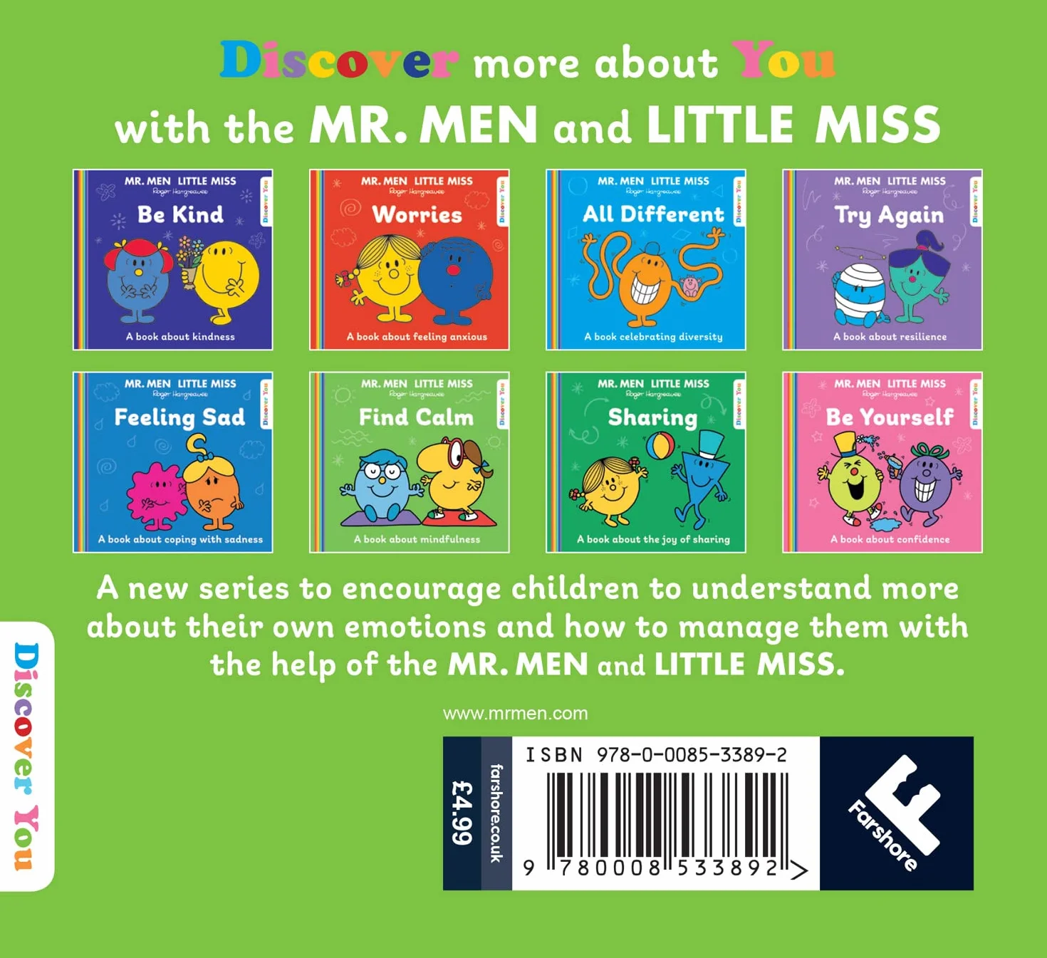 Mr. Men Little Miss: Find Calm: A New Book for 2023 about Mindfulness from the Classic Illustrated Children’s Series about Feelings