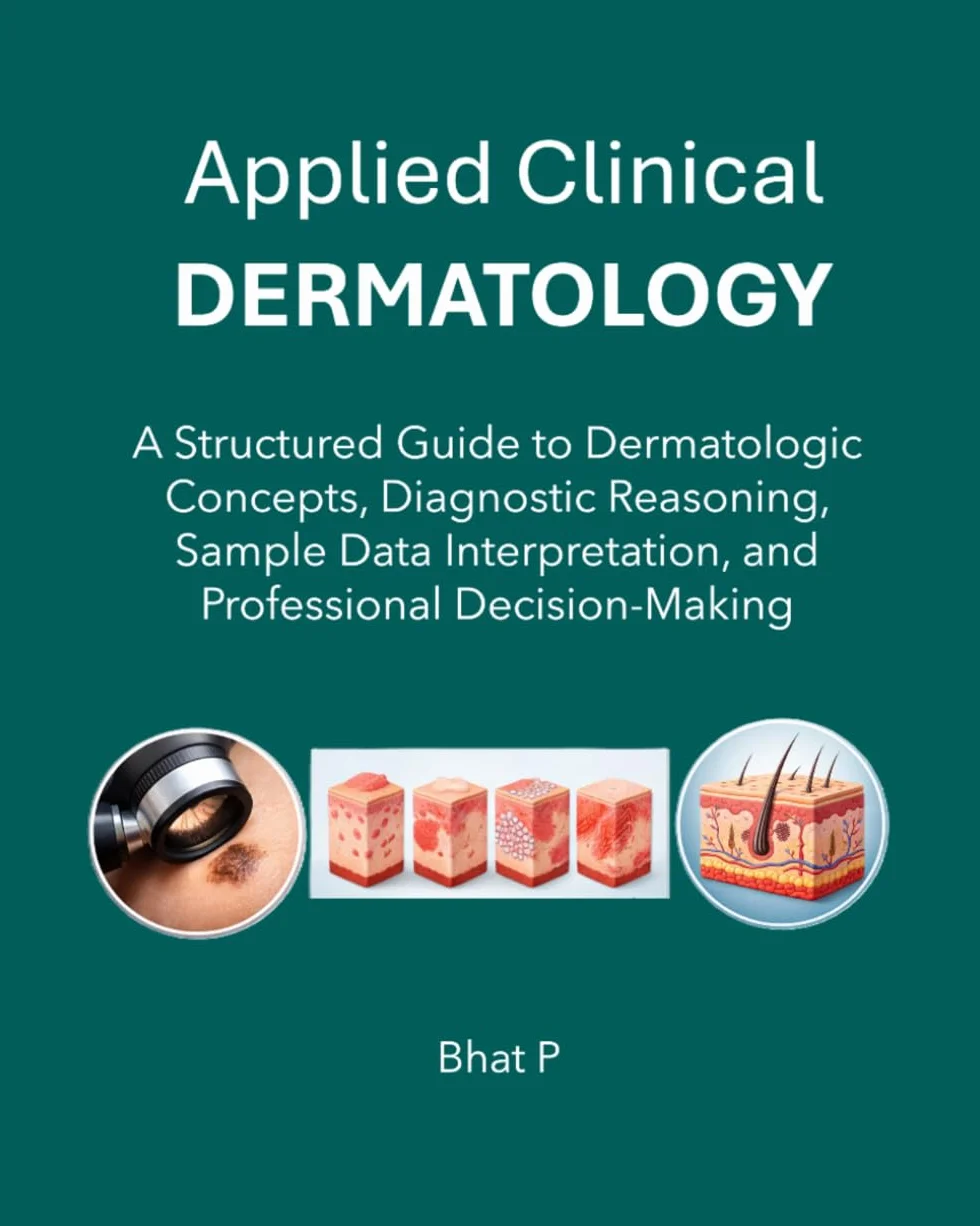Applied Clinical Dermatology: A Structured Guide to Dermatologic Concepts, Diagnostic Reasoning, Sample Data Interpretation, and Professional Decision-Making