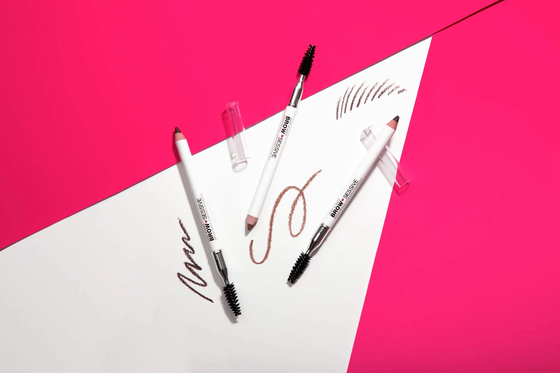 Wet n Wild, Kredka do Brwi Brow-Sessive, Kredka do Brwi z Dwoma Końcówkami i Szczoteczką do Cienkich i Grubych Brwi, Naturalny Wygląd, Możliwość Budowania Koloru, Odcień Medium Brown