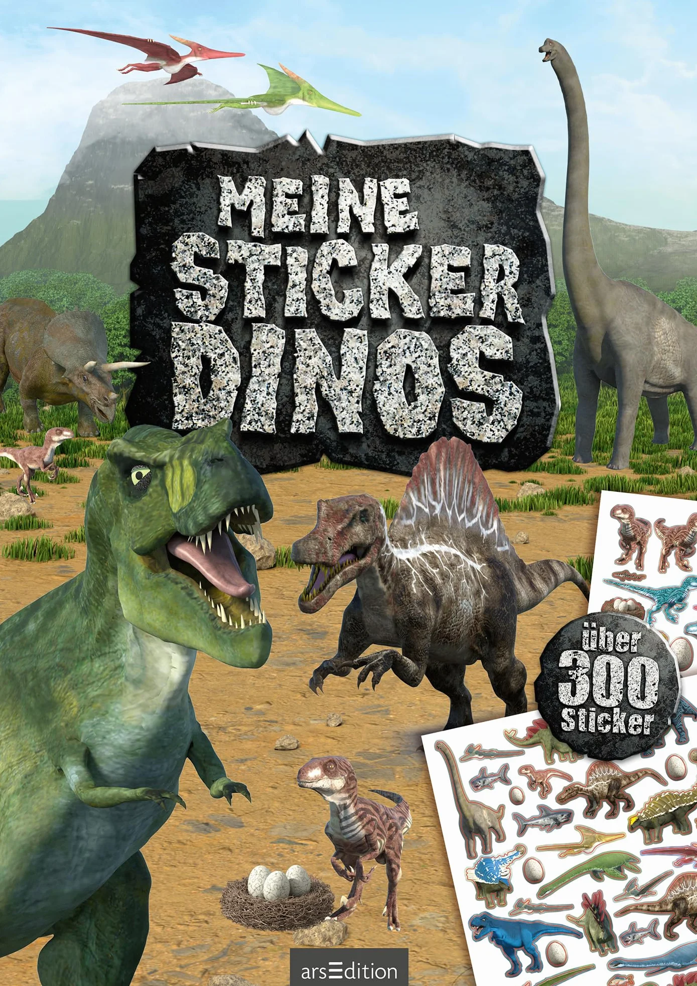 Meine Sticker-Dinos: Mit über 300 Stickern