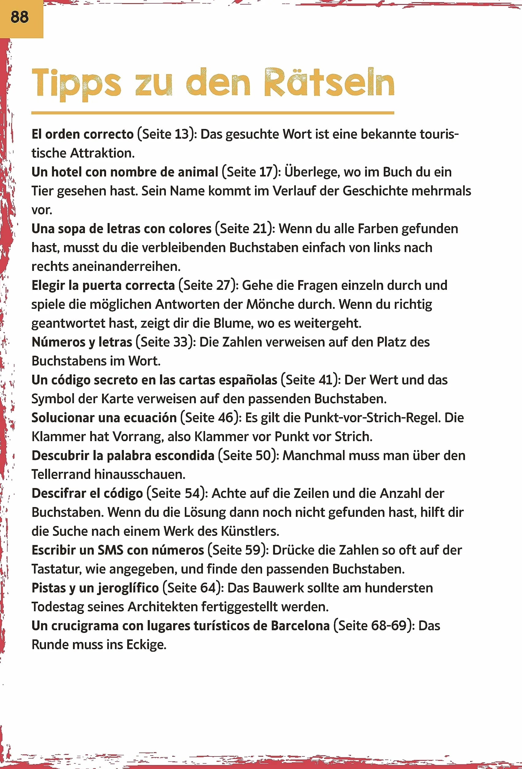Desaparición en Barcelona: Rätseln, knobeln, Spanisch lernen